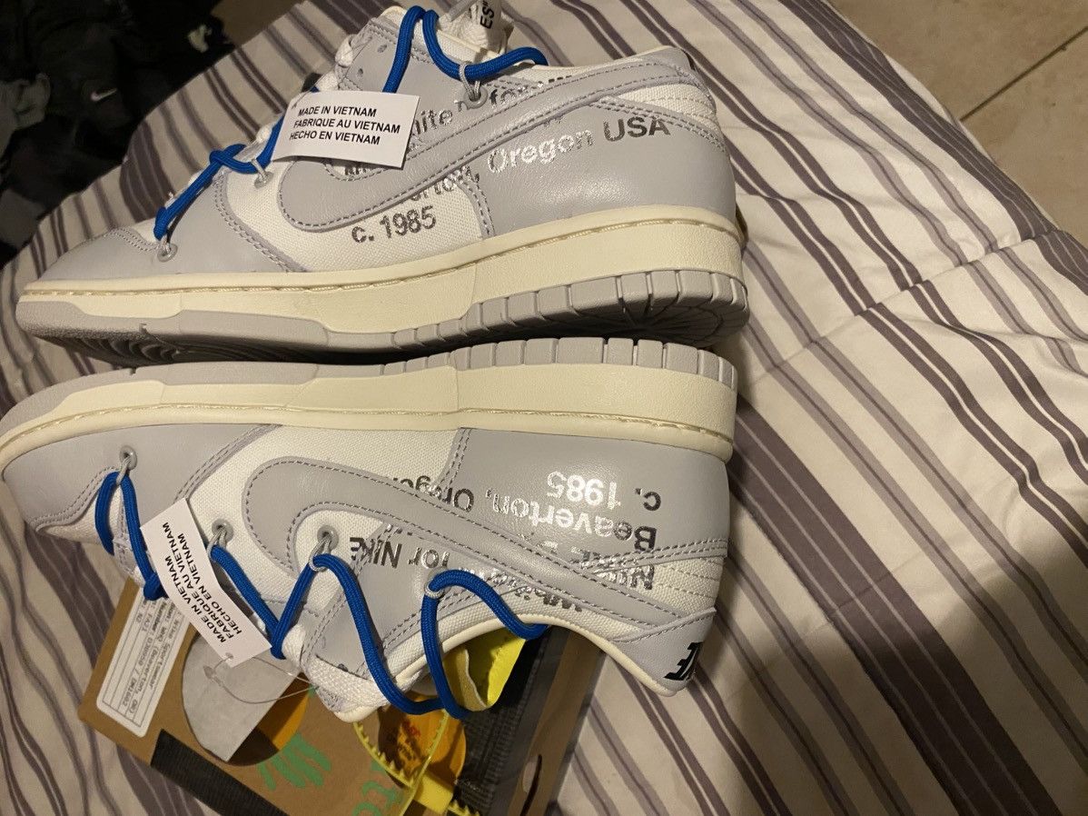 Nike × Off-White Nike off white dunk lot 10 size 9 Size US 9 / EU 42 - 10 Thumbnail