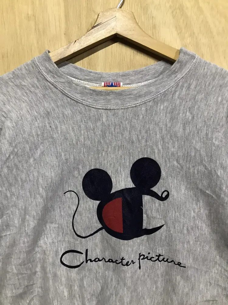 Vintage Vintage U.S. College Parody Champion x Mickey Mouse Size US L / EU 52-54 / 3 - 3 Thumbnail