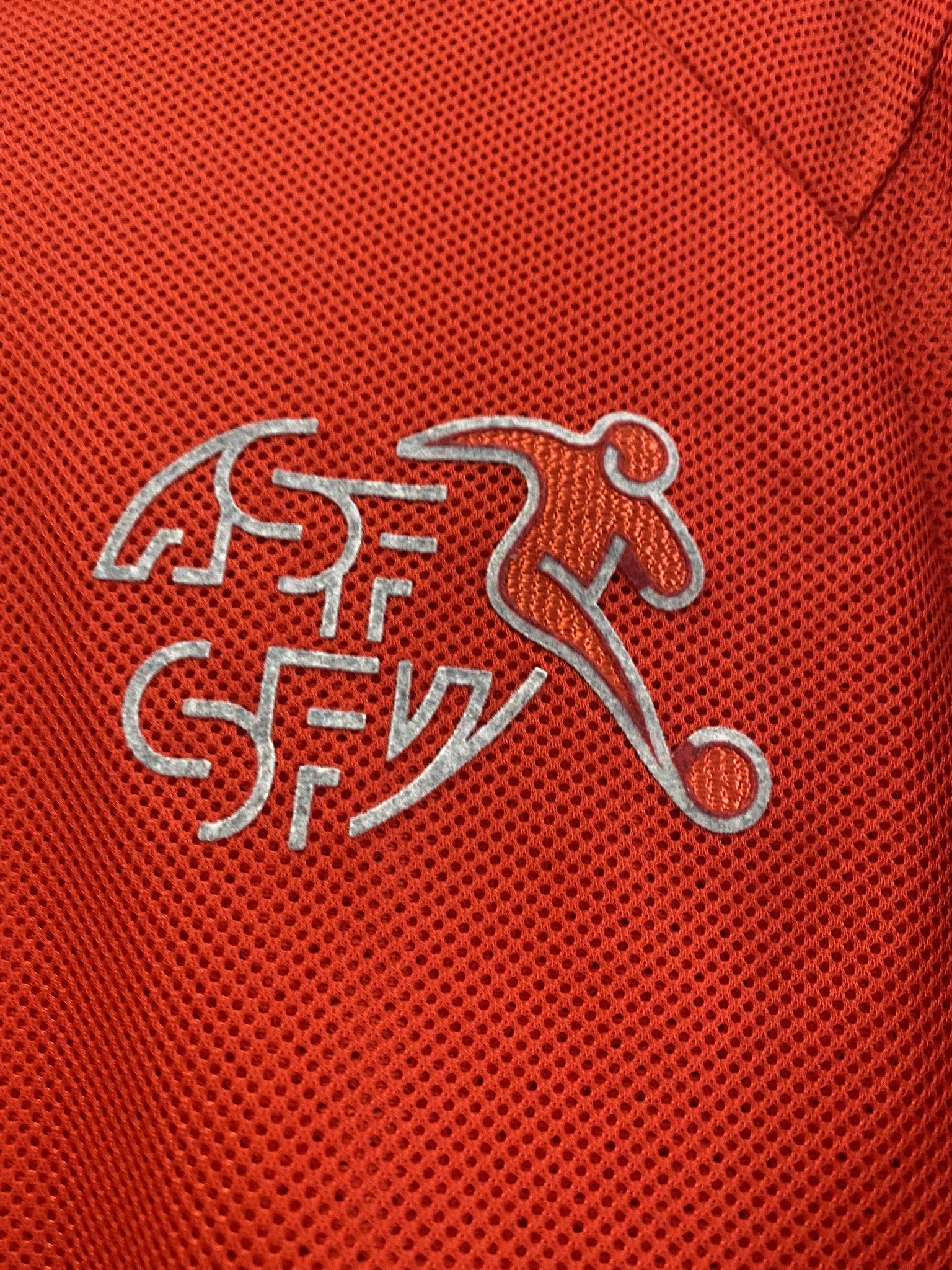 Puma Switzerland Jersey Euro 2008 Football Home Red Soccer Shirt Size US L / EU 52-54 / 3 - 2 Thumbnail