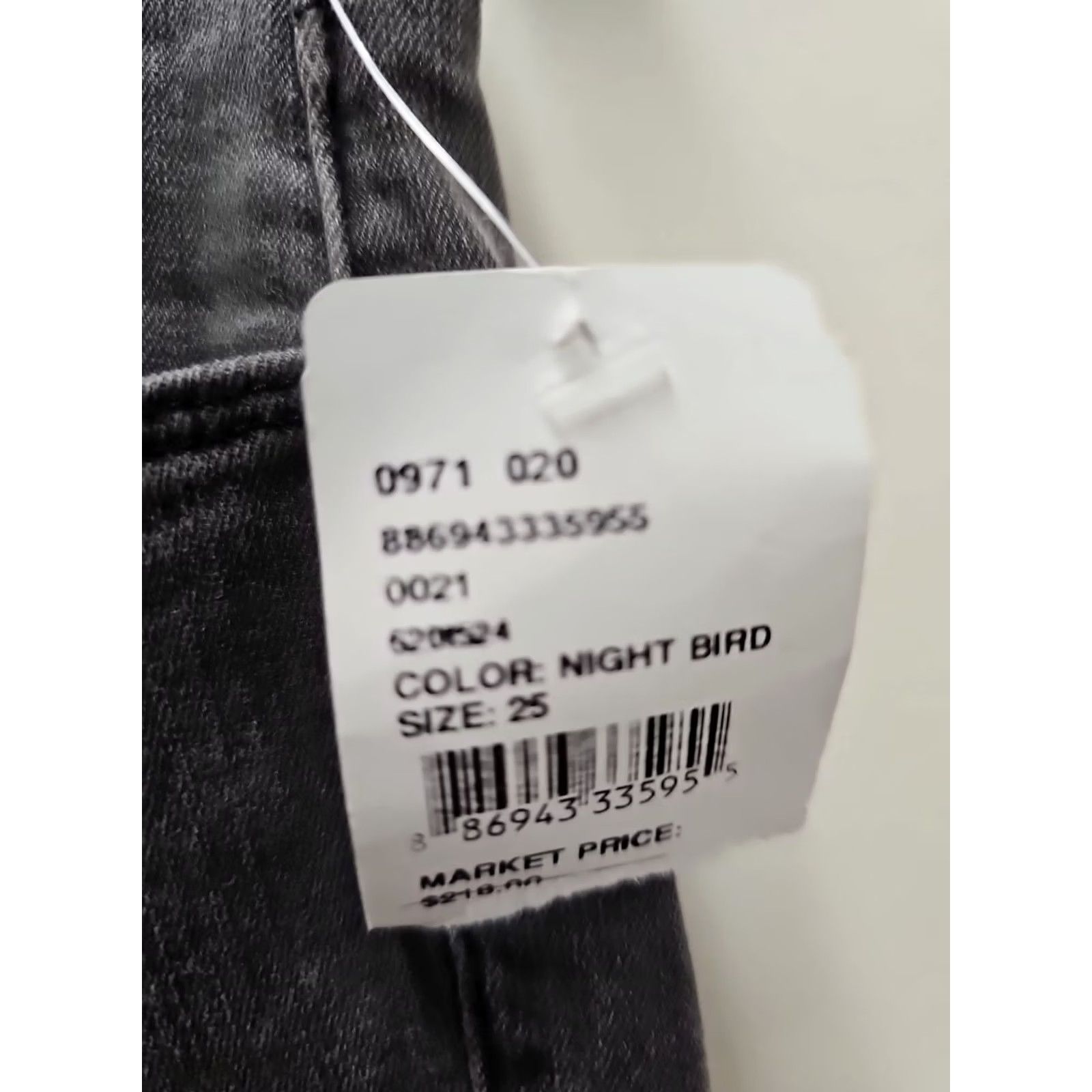J Brand J Brand Photo Ready Jeans Slim Skinny MID Rise Stretch Black 25 Size 42" / US 20 - 3 Thumbnail