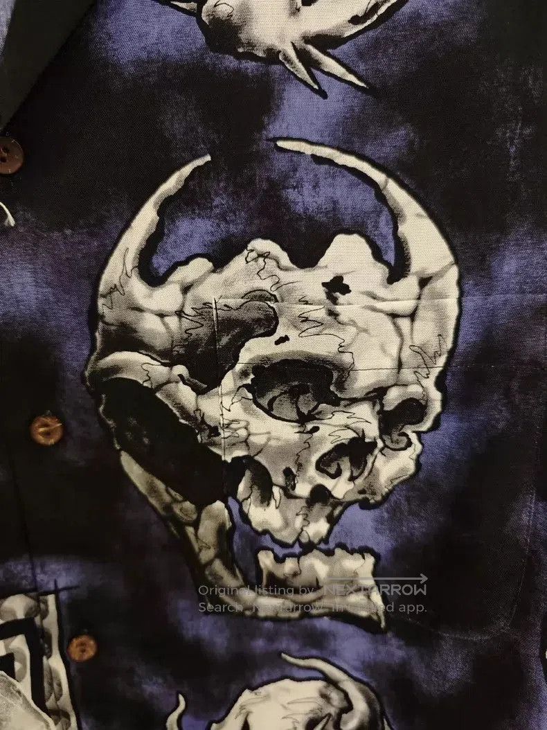 Wacko Maria WACKO MARIA x 56 TATTOO Skull Shirt Size US L / EU 52-54 / 3 - 4 Thumbnail