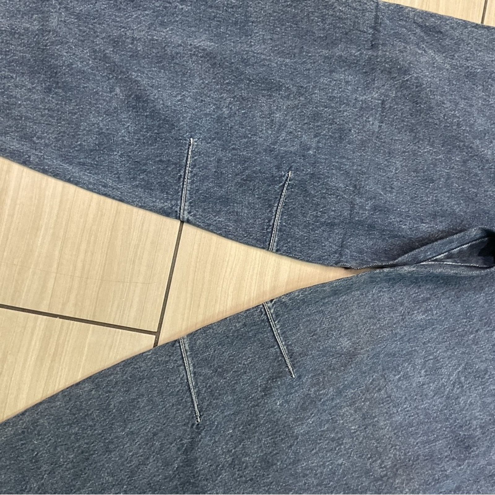 Zara Zara Mid-Rise Baggy Balloon Dark Jeans Size 28" / US 6 / IT 42 - 8 Thumbnail