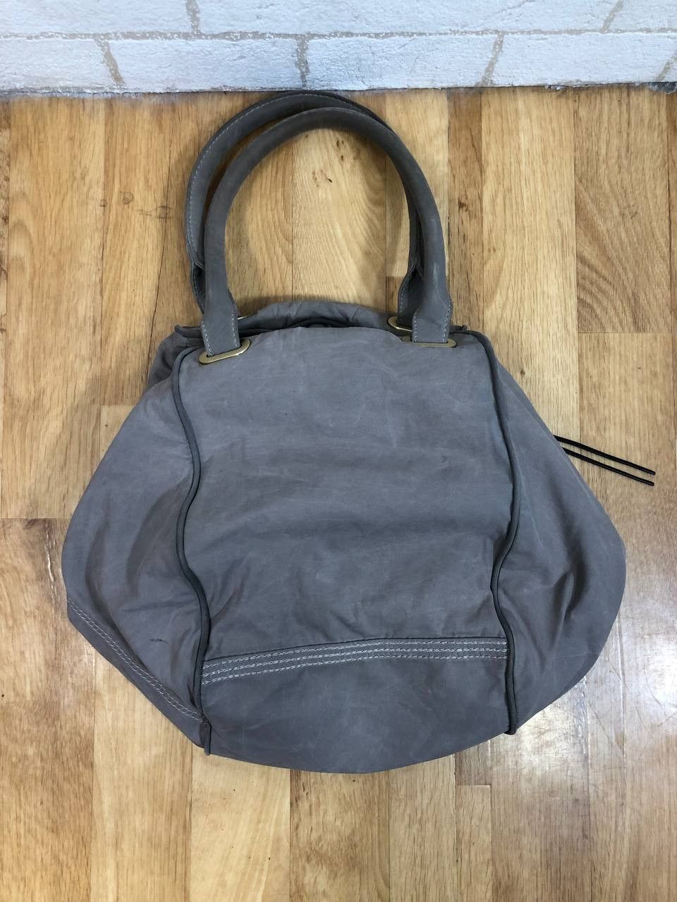 Diesel × Vintage Vintage Diesel Multi Pocket Leather Cargo Bag Avant Garde Size ONE SIZE - 6 Thumbnail
