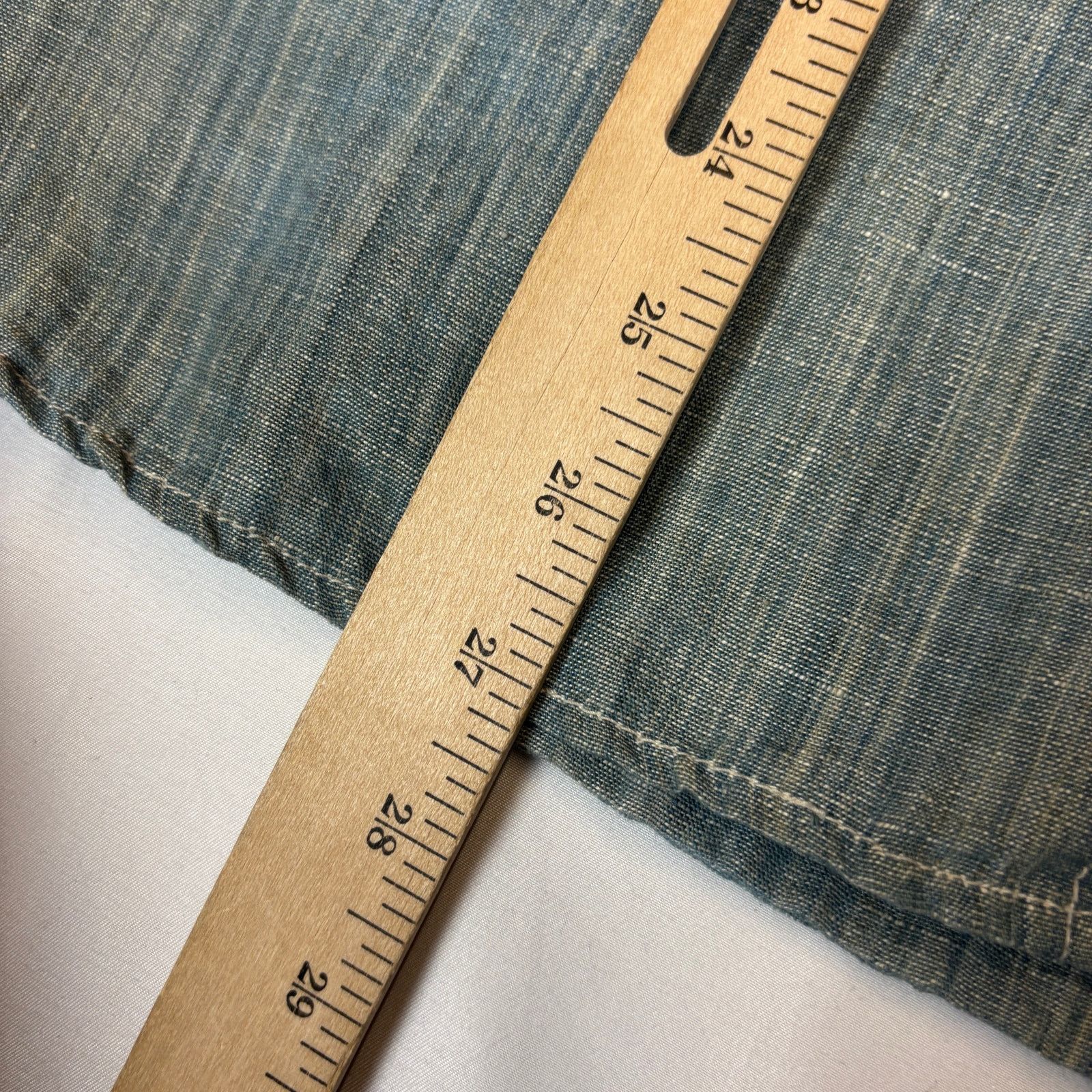 Rogue Territory Work Shirt Men's Medium Chambray Selvedge