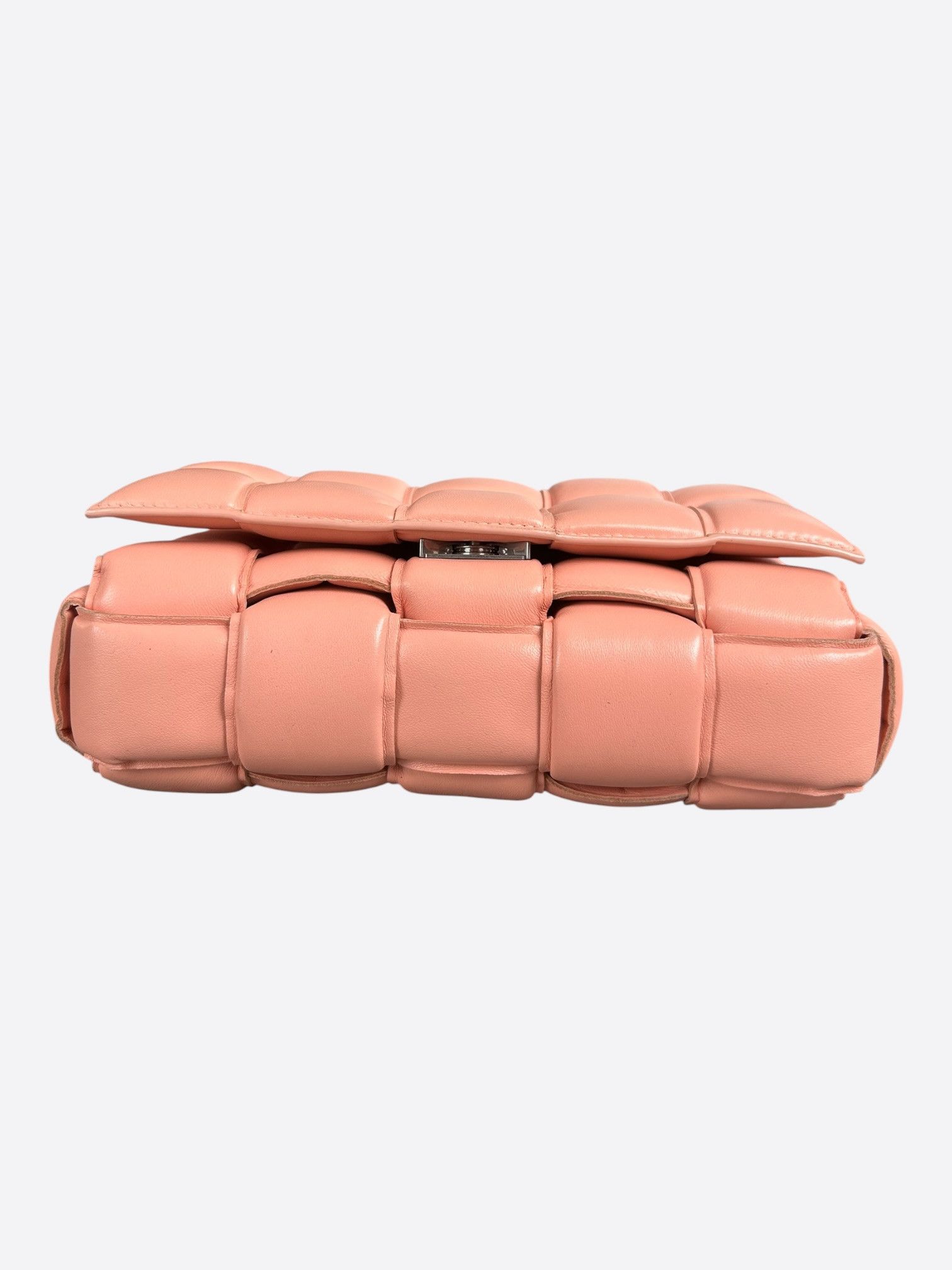 Bottega Veneta Bottega Veneta Pink Intreccio Padded Cassette Bag Size ONE SIZE - 5 Thumbnail