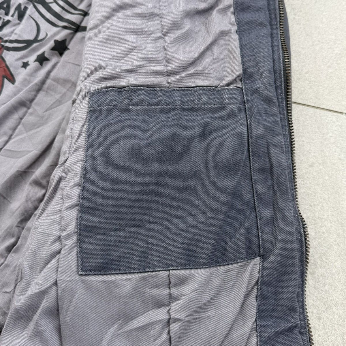 Vintage Vintage Snap-on Lined Quilted Canvas Hooded Work Jacket Size US XL / EU 56 / 4 - 14 Thumbnail