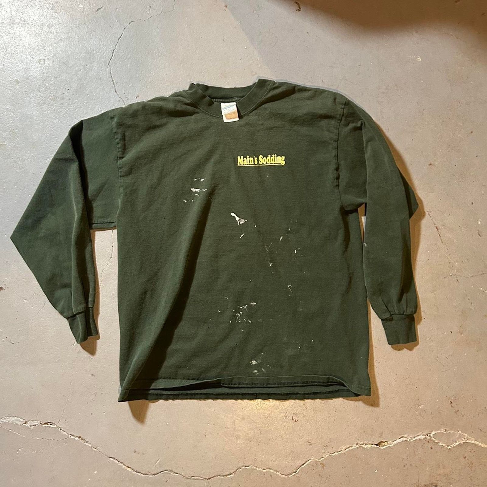 Gildan 90s green thrashed condition Size US XL / EU 56 / 4 - 1 Thumbnail