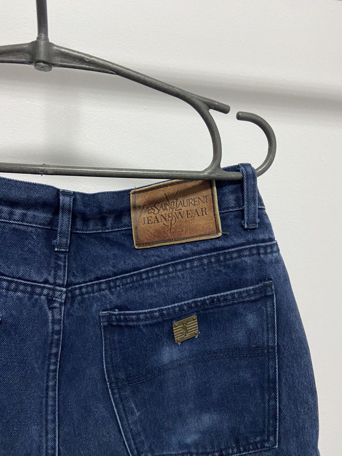 Vintage × Yves Saint Laurent Yves Saint Laurent Vintage jeans Denim Pants Logo YSL Y2K Size US 34 / EU 50 - 5 Thumbnail