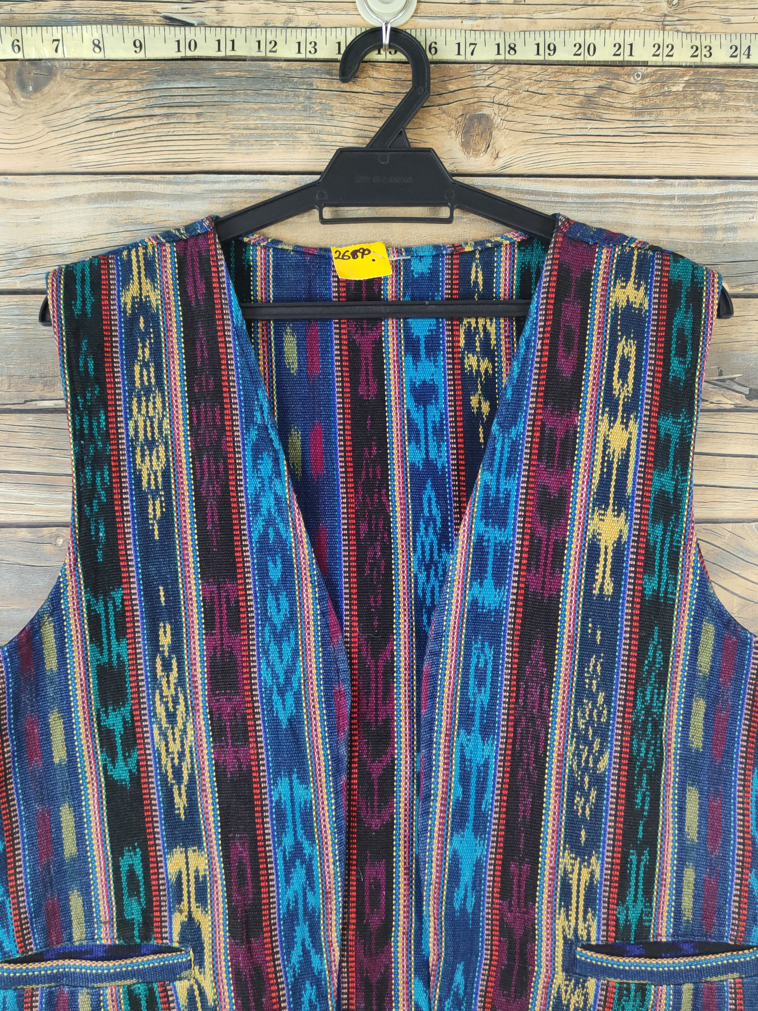 Handmade DL Japan handmade vintage Mix Knitwear Vests #2690 Size US M / EU 48-50 / 2 - 2 Thumbnail