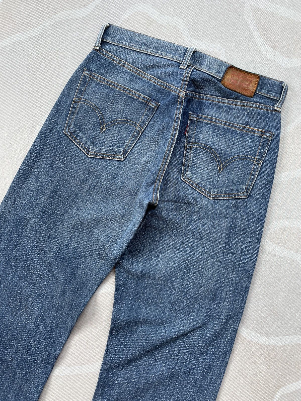 Levi's Vintage Levis 503 Straight Jeans (LG130) Size US 29 - 1 Thumbnail