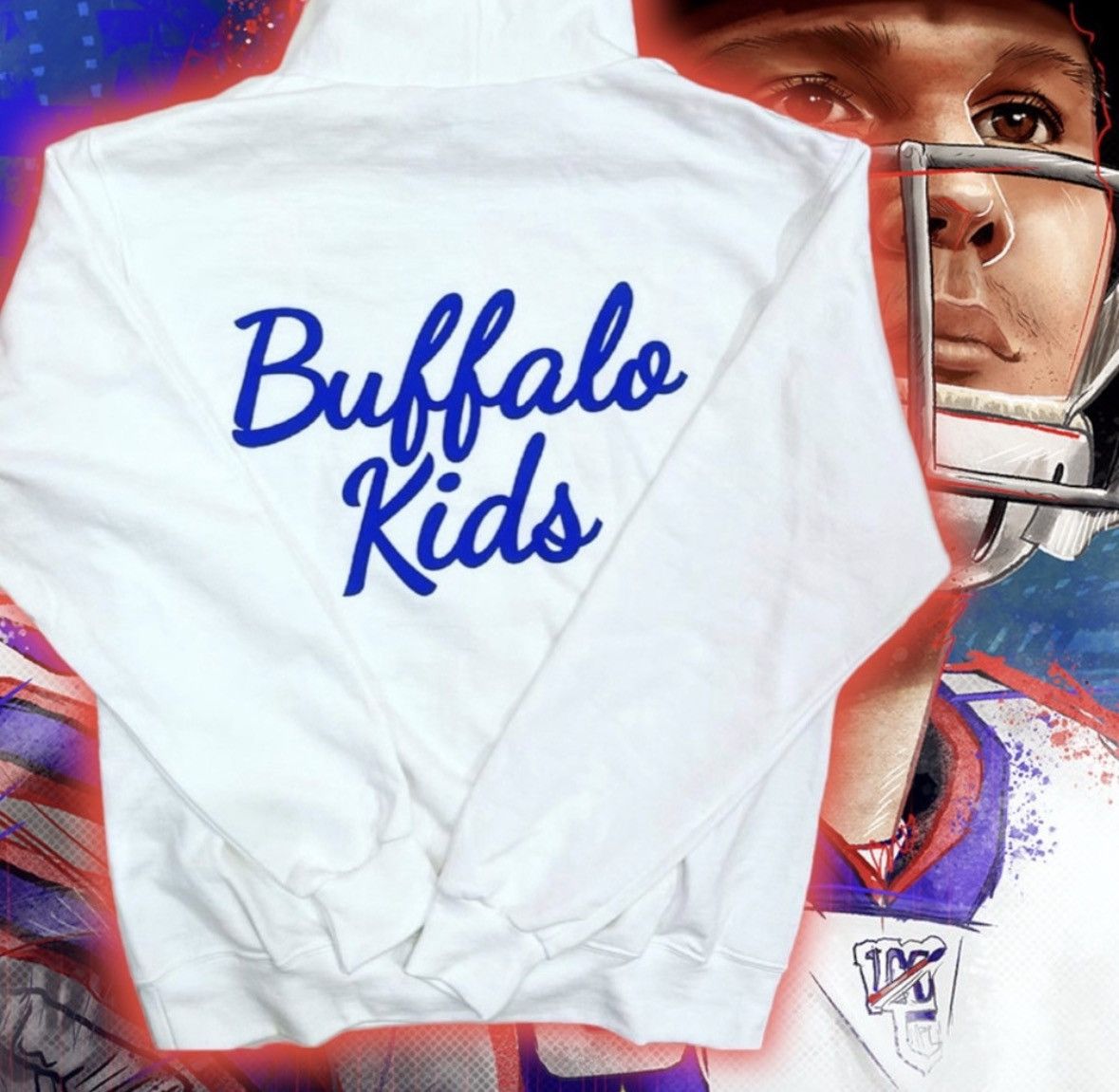 Rap Tees 🆕 JoSH aLLeN BuFFaLo 🦬 KiDs GxFR HOoDie ⚖️🦂 Size US M / EU 48-50 / 2 - 2 Thumbnail