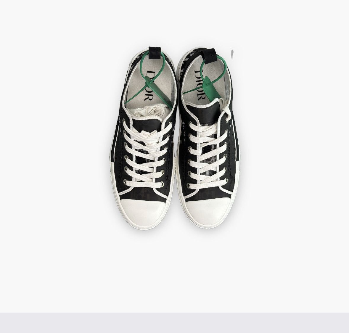 Dior DIOR B23 Low-Top Sneakers Size 41 Size US 7.5 / EU 40-41 - 6 Thumbnail