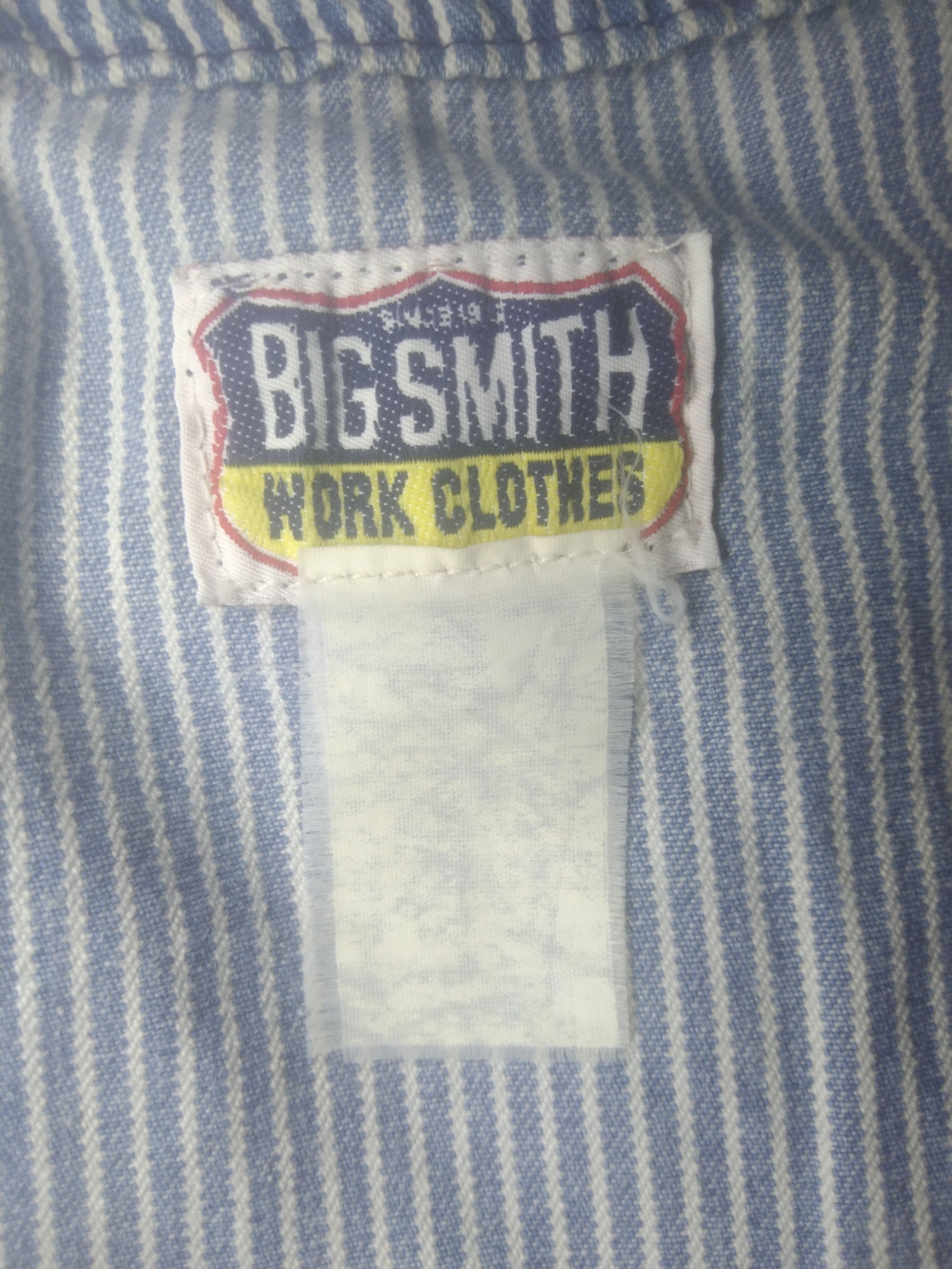 Vintage Vintage 70s -80s Big Smith hickory stripe workwear vest Size US M / EU 48-50 / 2 - 4 Thumbnail