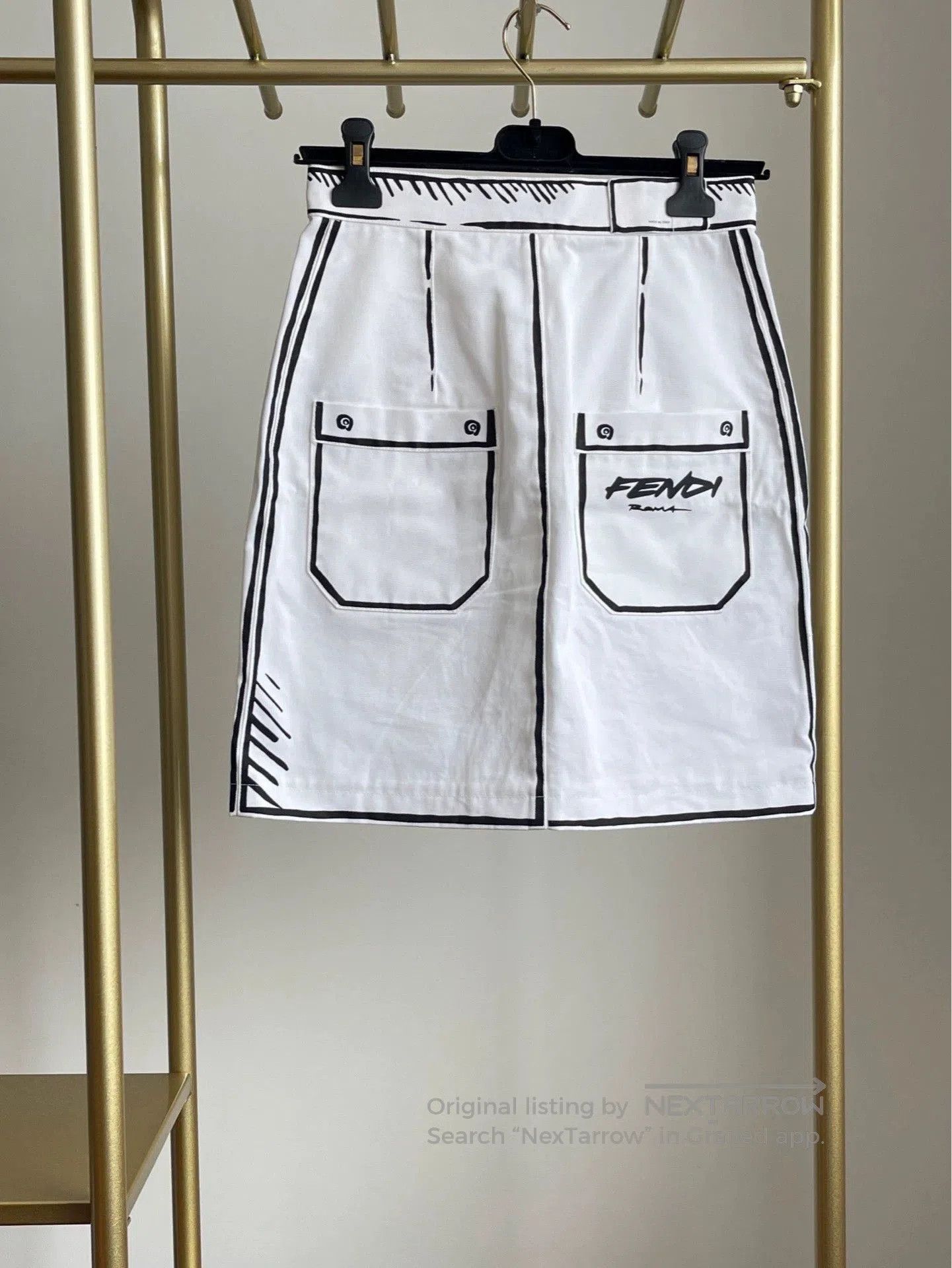 Fendi Fendi California Sky Skirt Size 38. Size US 38 / EU 54 - 2 Thumbnail