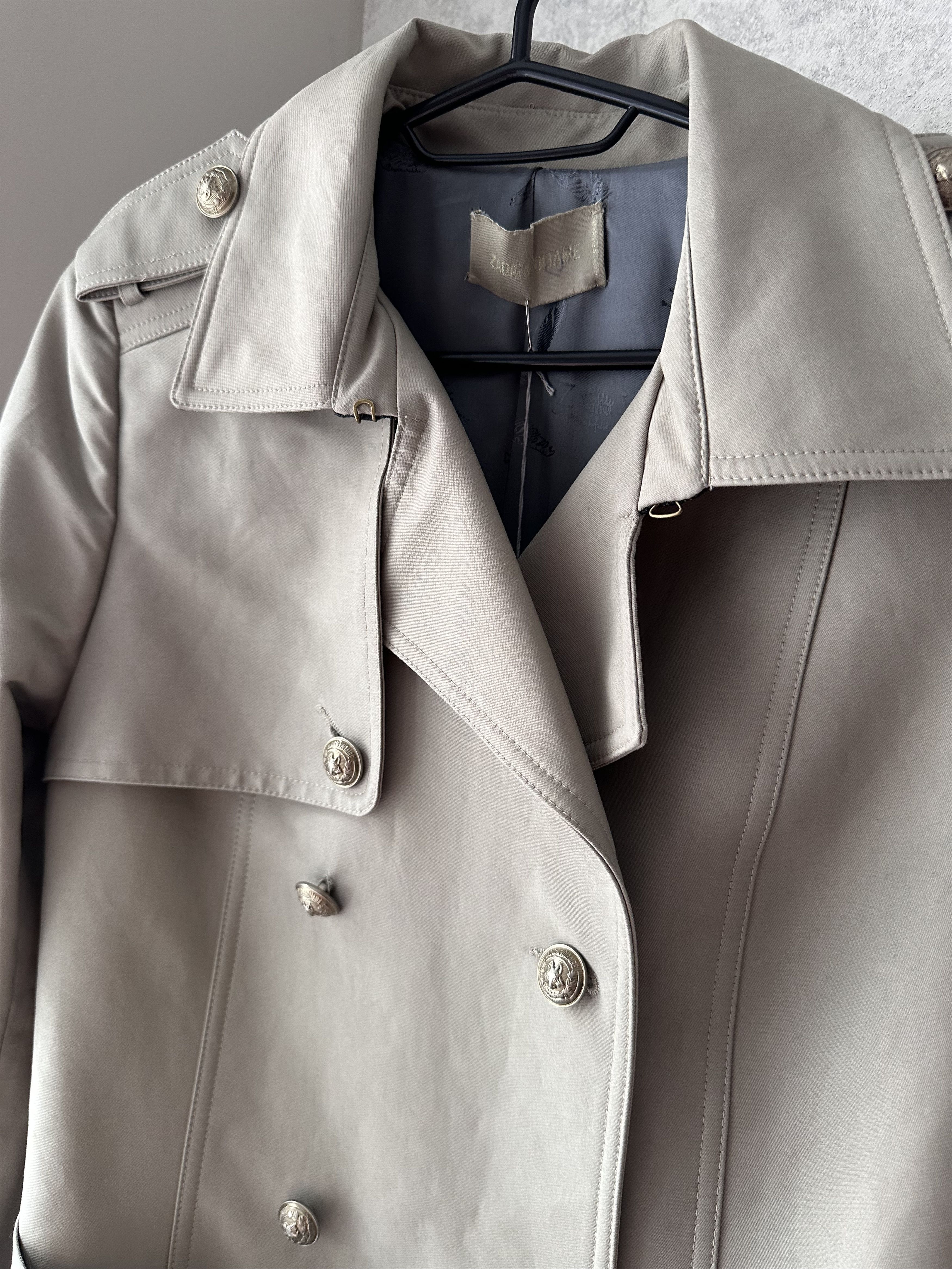Zadig & Voltaire Zadig Voltaire trench coat jacket Size M / US 6-8 / IT 42-44 - 8 Thumbnail