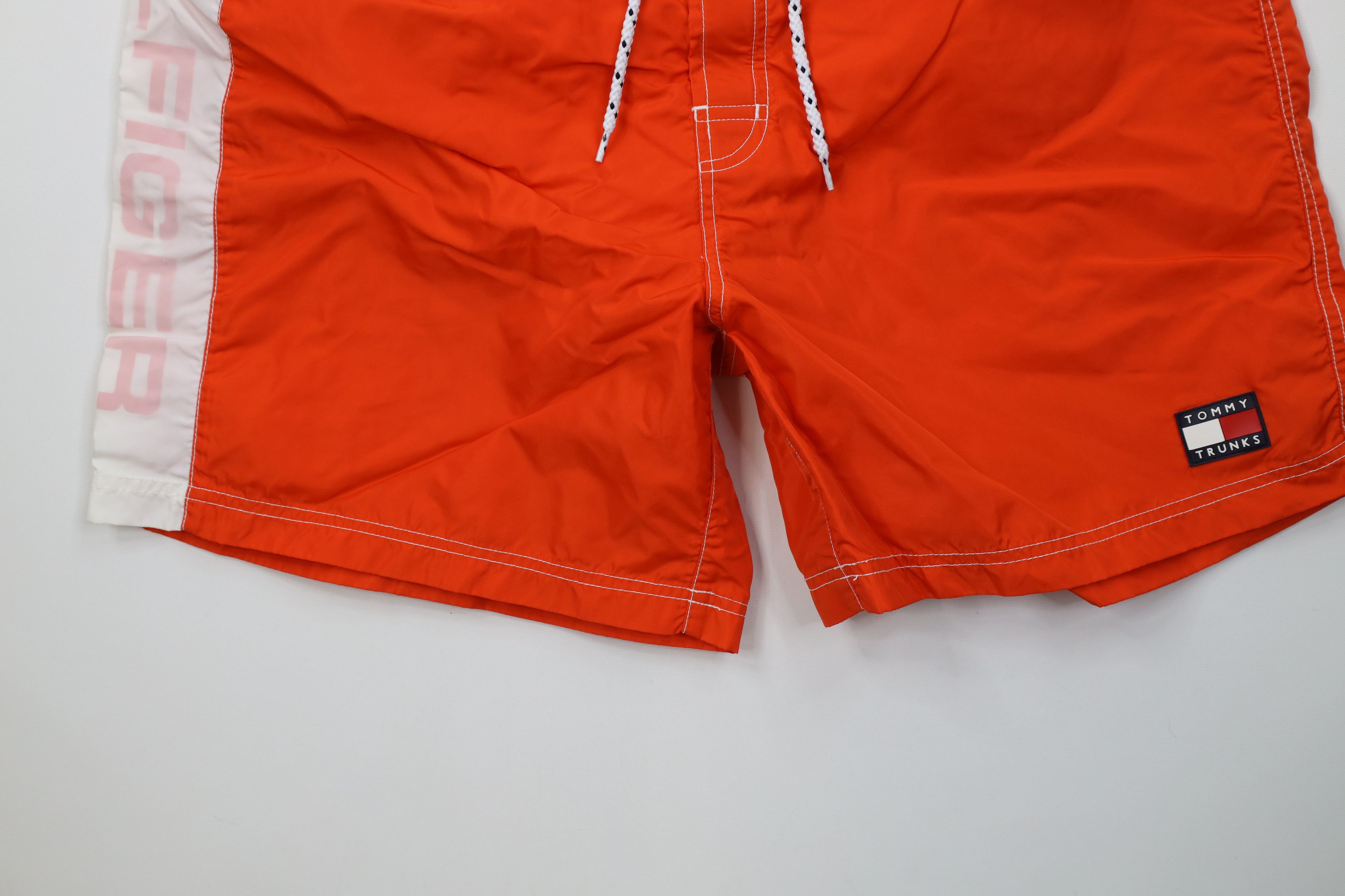 Tommy Hilfiger Vintage 90s Tommy Hilfiger Above Knee Swim Trunks Shorts Size US 36 / EU 52 - 4 Thumbnail