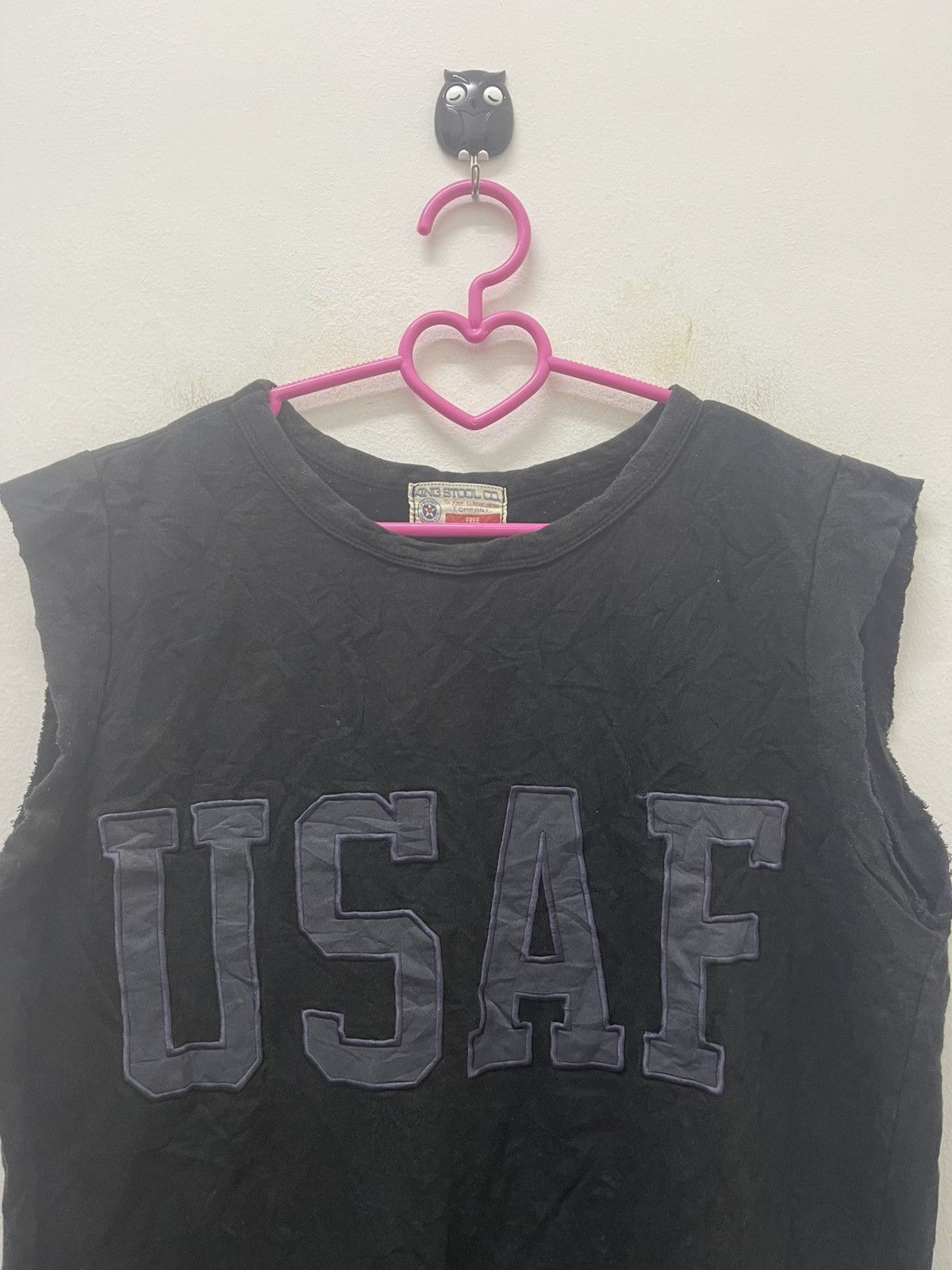 Wtaps Rare Vintage KING STOOL CO. x Wtaps USAF Spell Out Size US M / EU 48-50 / 2 - 2 Thumbnail