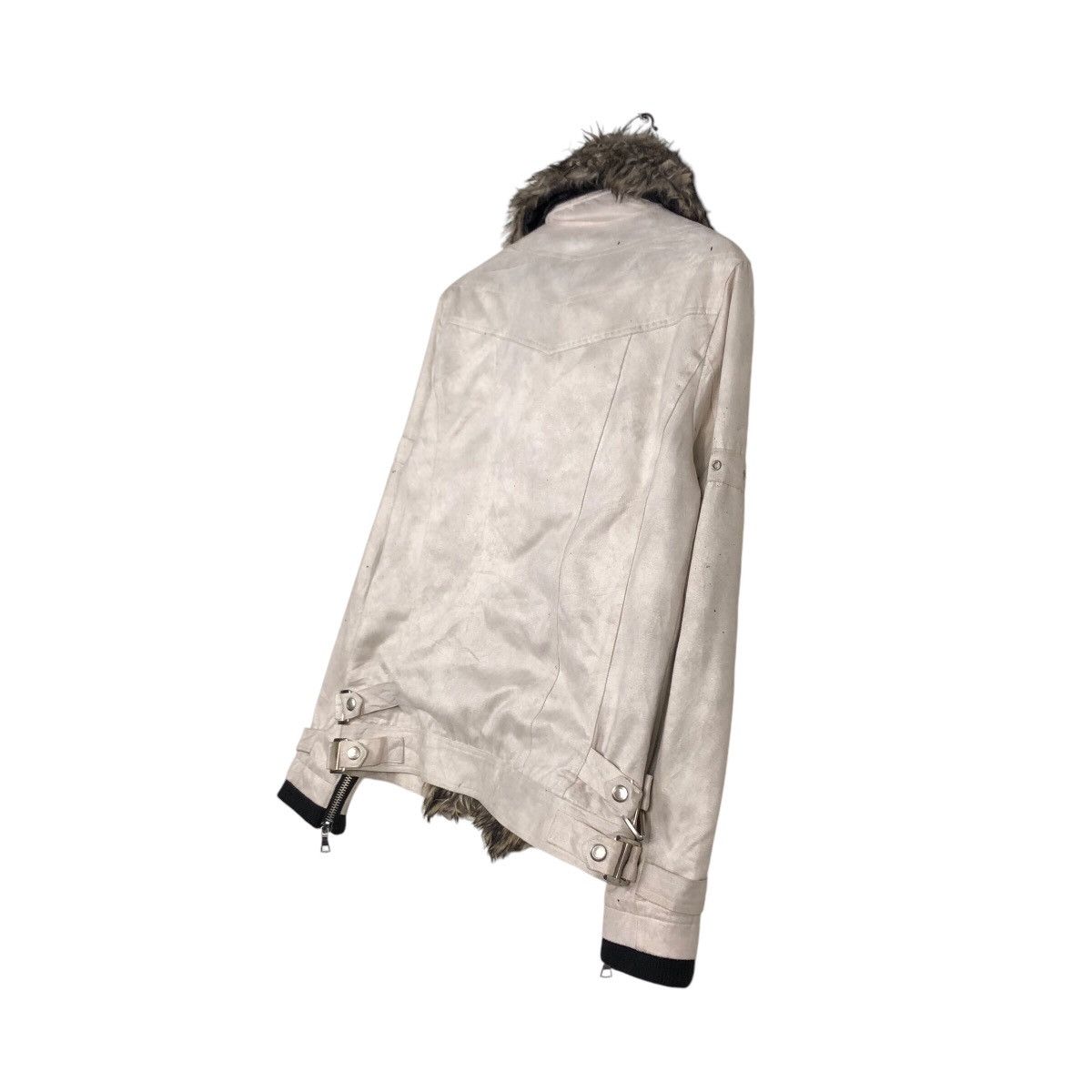 Japanese Brand 📌Biker Jacket Mink Fur Shearling Bondage Roushatte Garments Size US M / EU 48-50 / 2 - 11 Thumbnail