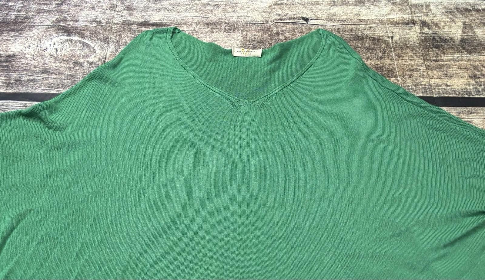 Other Carla Giannini Paris Sweater Women 2XL Oversized Green Italy Size XXL / US 16-18 / IT 52-54 - 4 Thumbnail