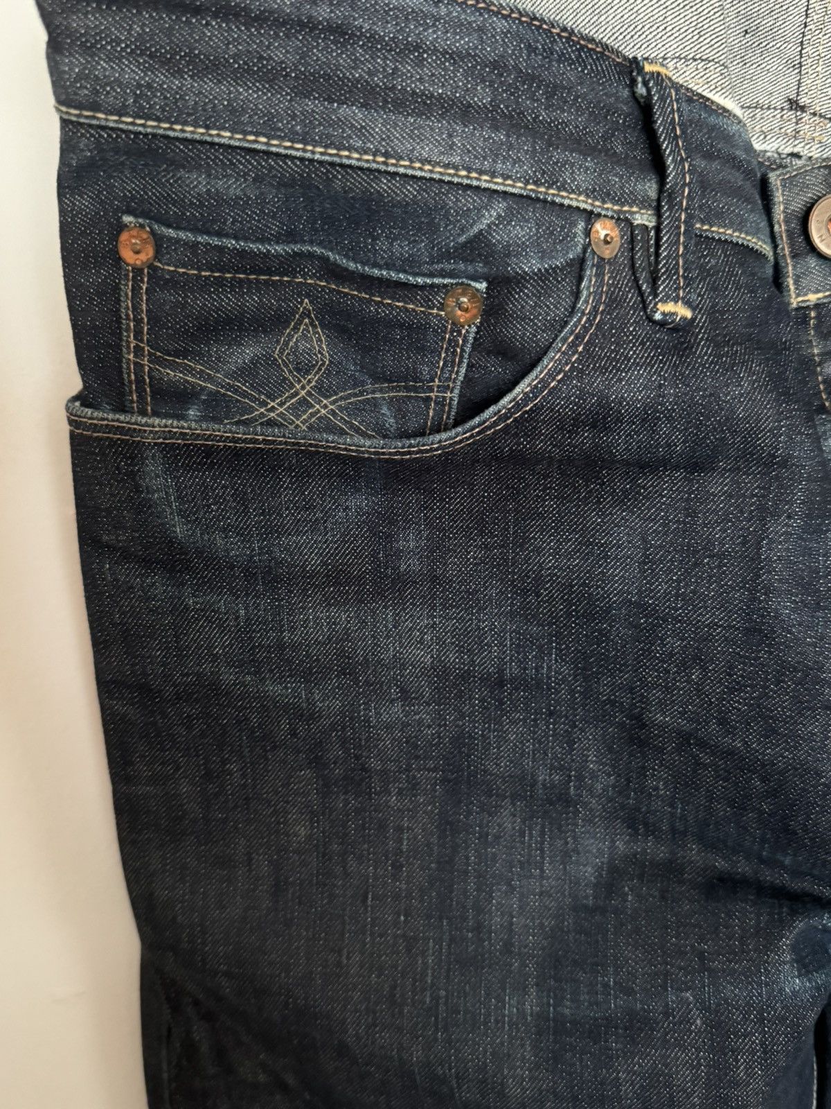 Other Selvedge raw denim jeans Size US 34 / EU 50 - 2 Thumbnail