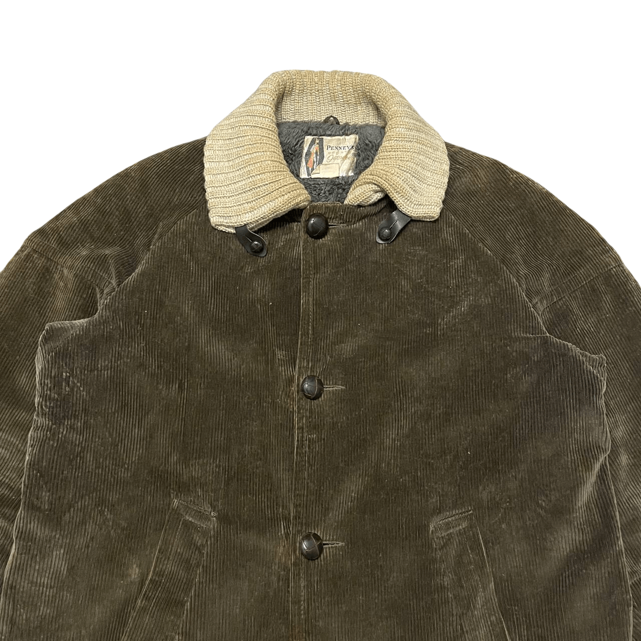 JCPenney True Vintage 50's Penney's Sports Corduroy Outerwear Coat Size US L / EU 52-54 / 3 - 3 Thumbnail