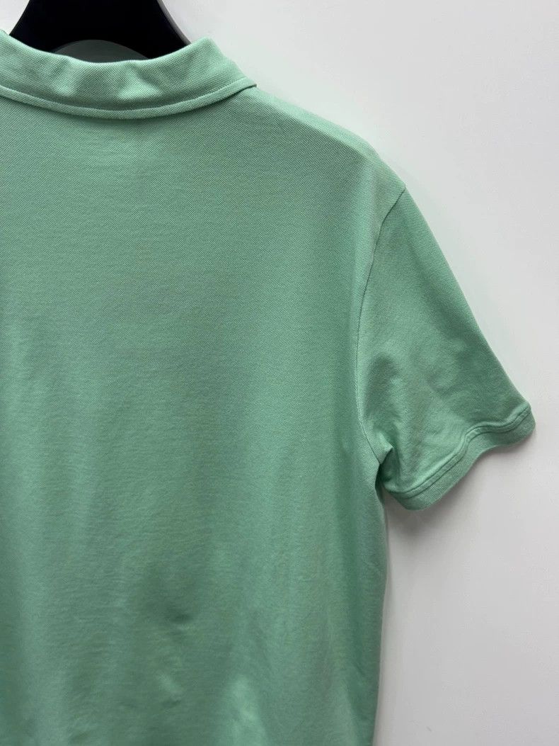 Loro Piana LORO PIANA Pure color breathable casual short sleeve Polo Size US M / EU 48-50 / 2 - 4 Thumbnail