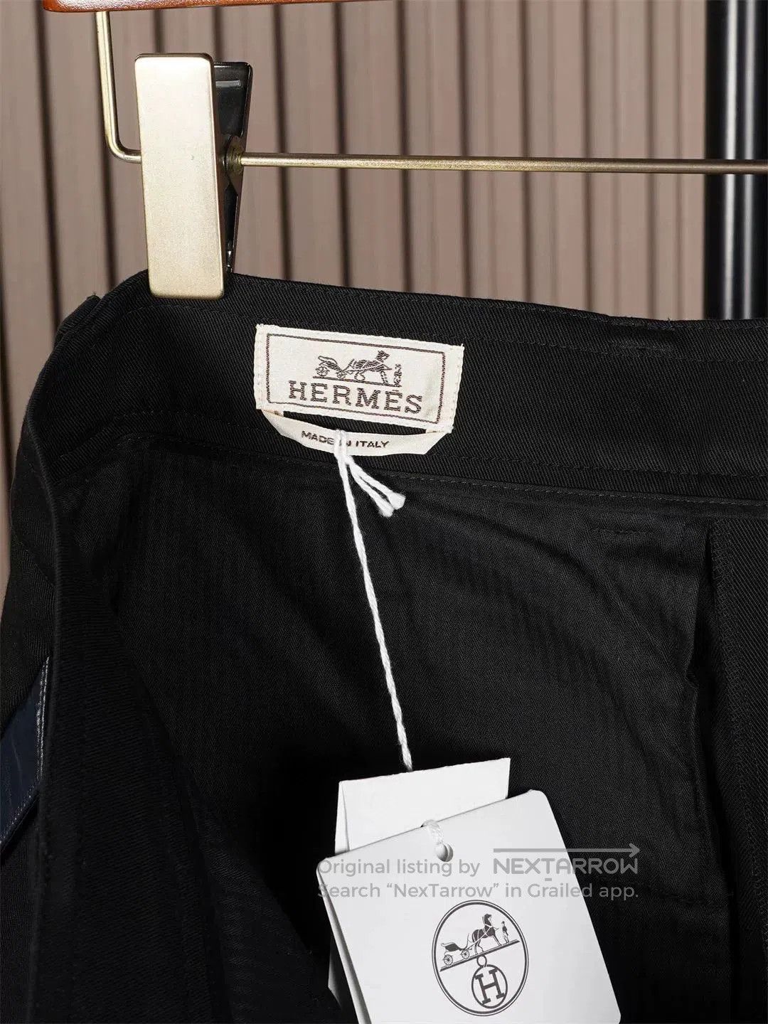 Hermes Hermes Men's Relaxed Fit Trousers. Size US 26 / EU 42 - 5 Thumbnail