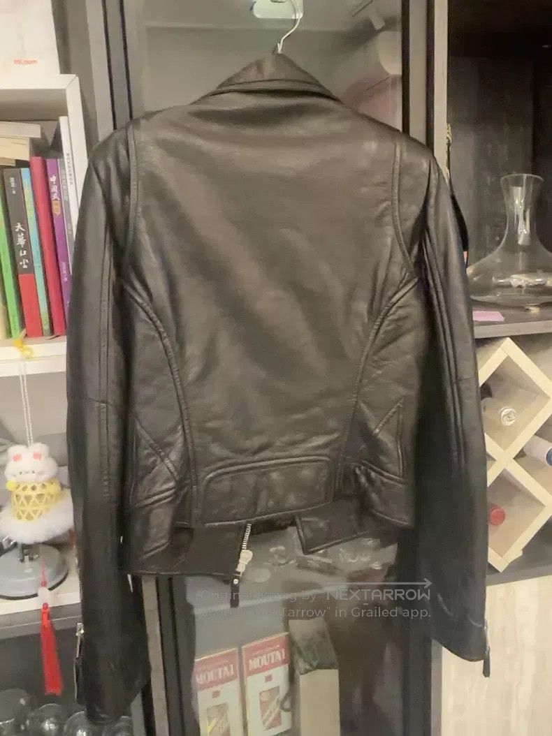 Balenciaga Balenciaga Motorcycle Leather Jacket Size XS / US 0-2 / IT 36-38 - 4 Thumbnail