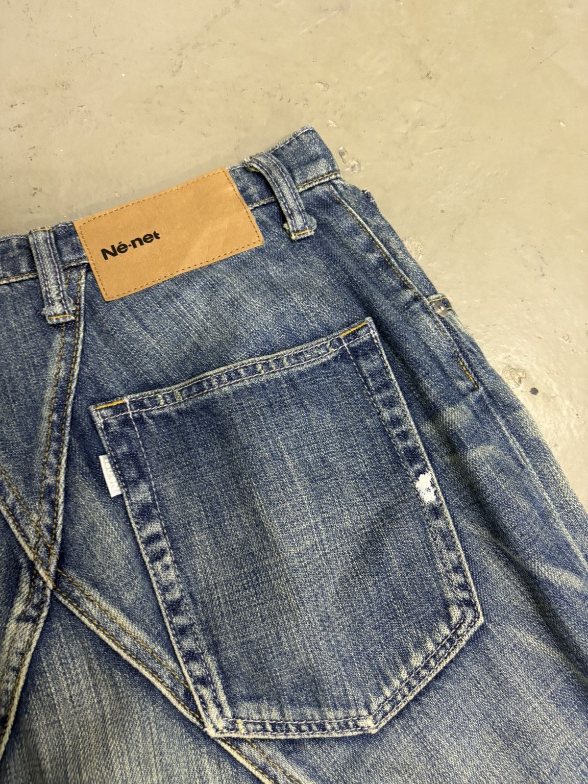 Issey Miyake × Ne-Net Ne-Net Issey Miyake Paint Splatter Patchwork Capri Pants Size US 30 / EU 46 - 13 Thumbnail