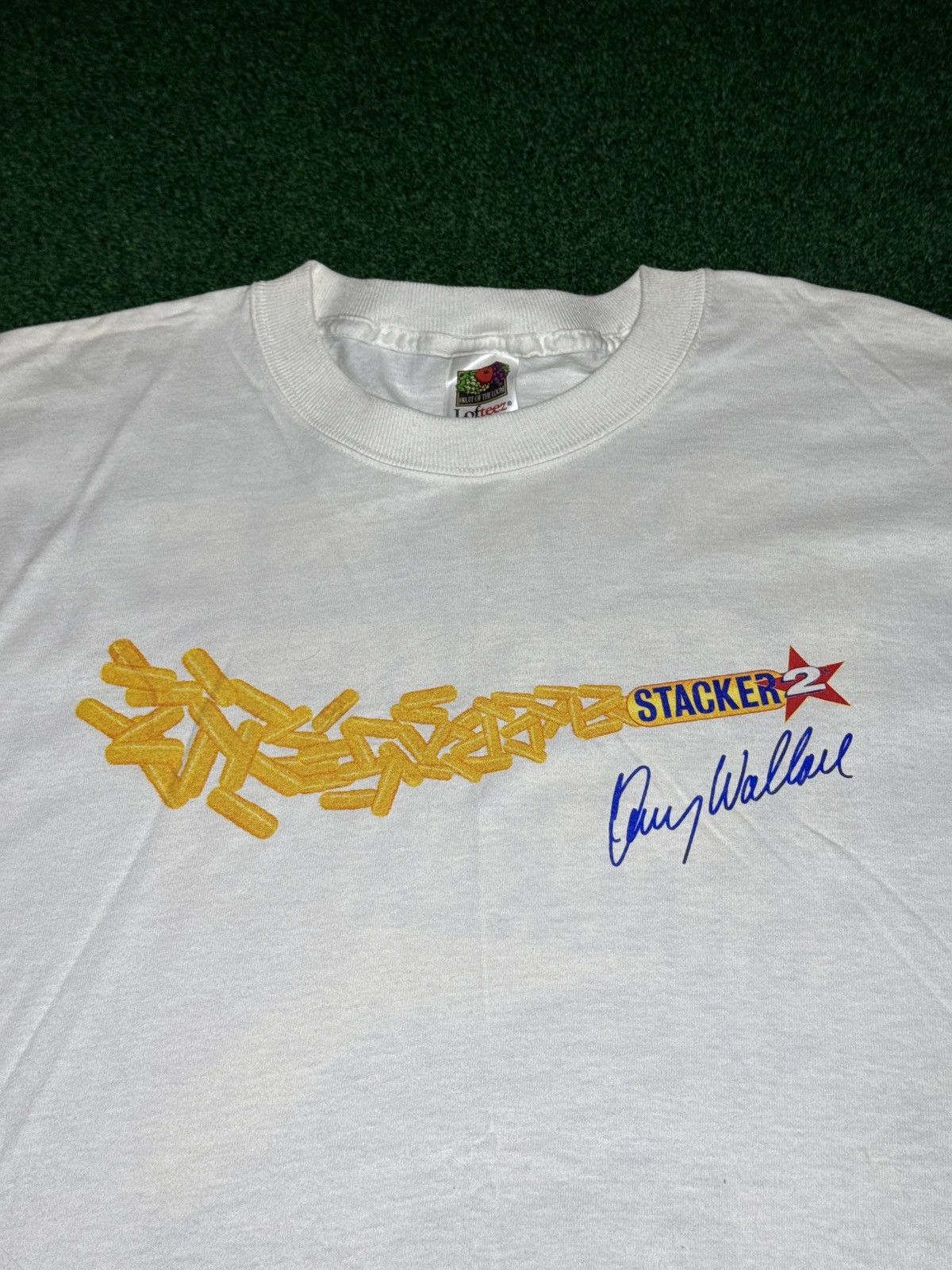 Vintage Rusty Wallace Stacker 2 Nascar Racing 90s Large T Shirt Size US L / EU 52-54 / 3 - 4 Thumbnail