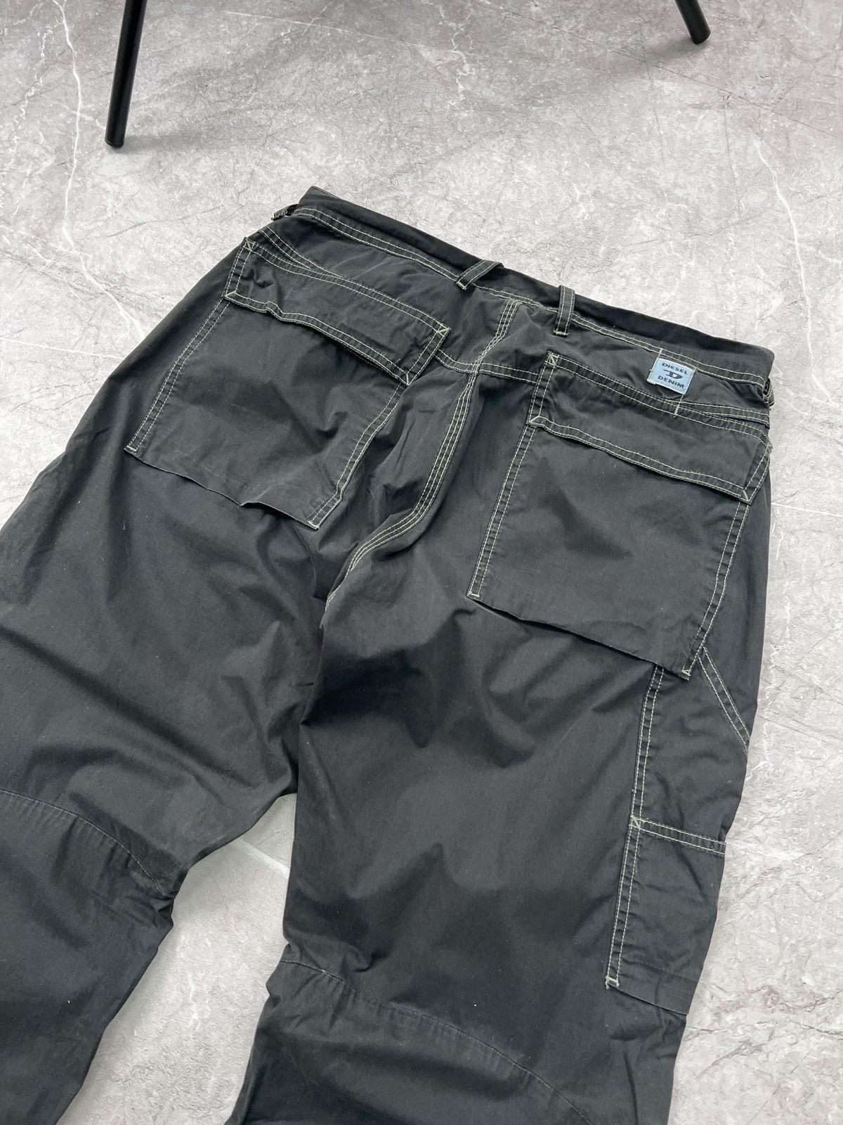 Designer × Diesel × Vintage Vintage Diesel Pants rare hype baggy jeans Size US 31 - 9 Thumbnail