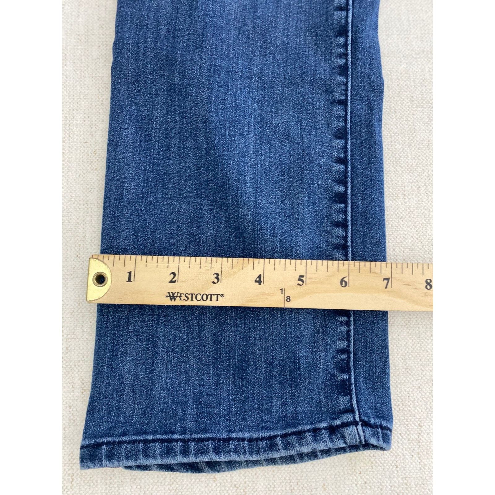 Gap Gap Jeans Womens 10 Blue Denim Regular Real Straight Fit Size 32" / US 10 / IT 46 - 2 Thumbnail