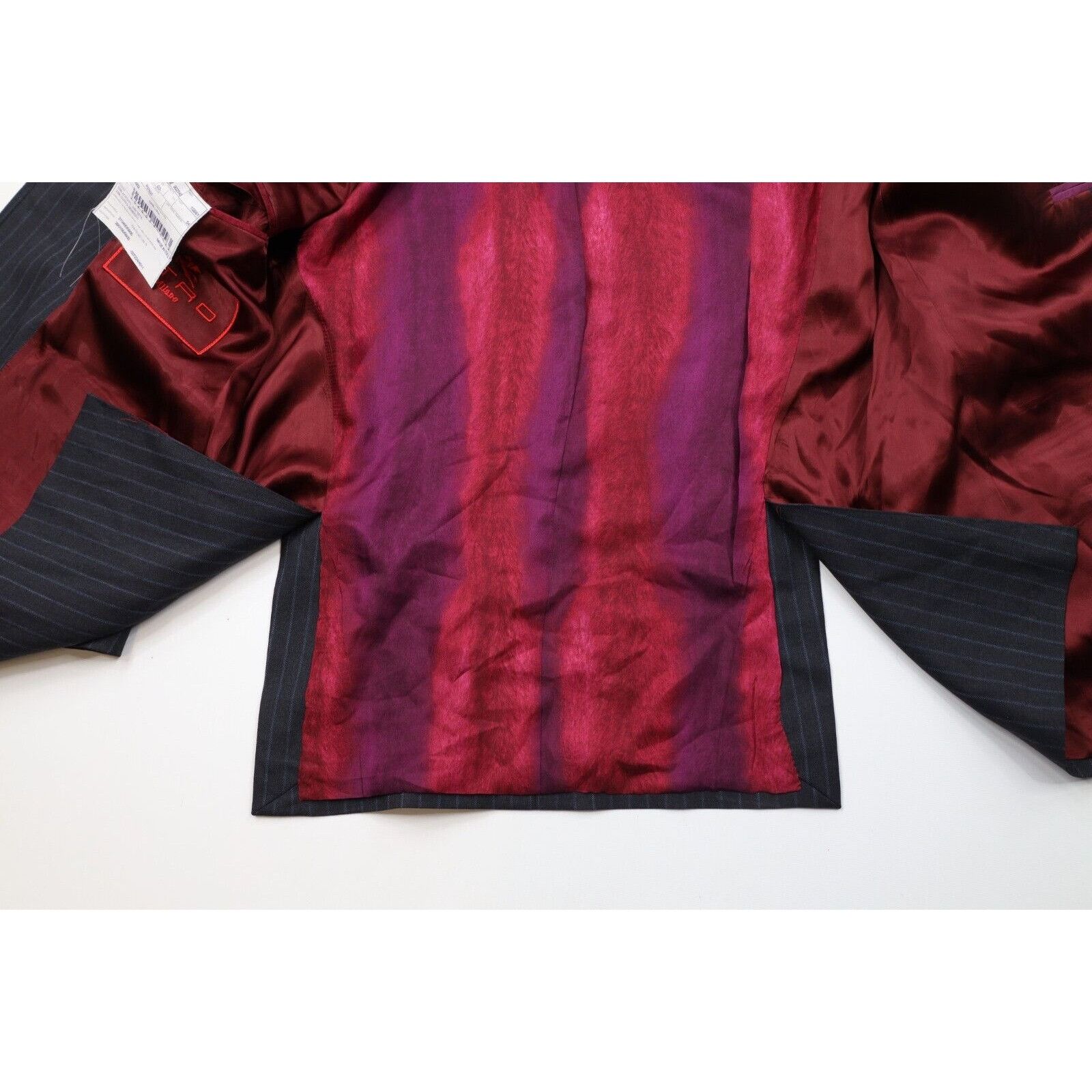 Etro Etro Milano 2 Piece Wool Pinstriped Suit Size 44R - 10 Thumbnail
