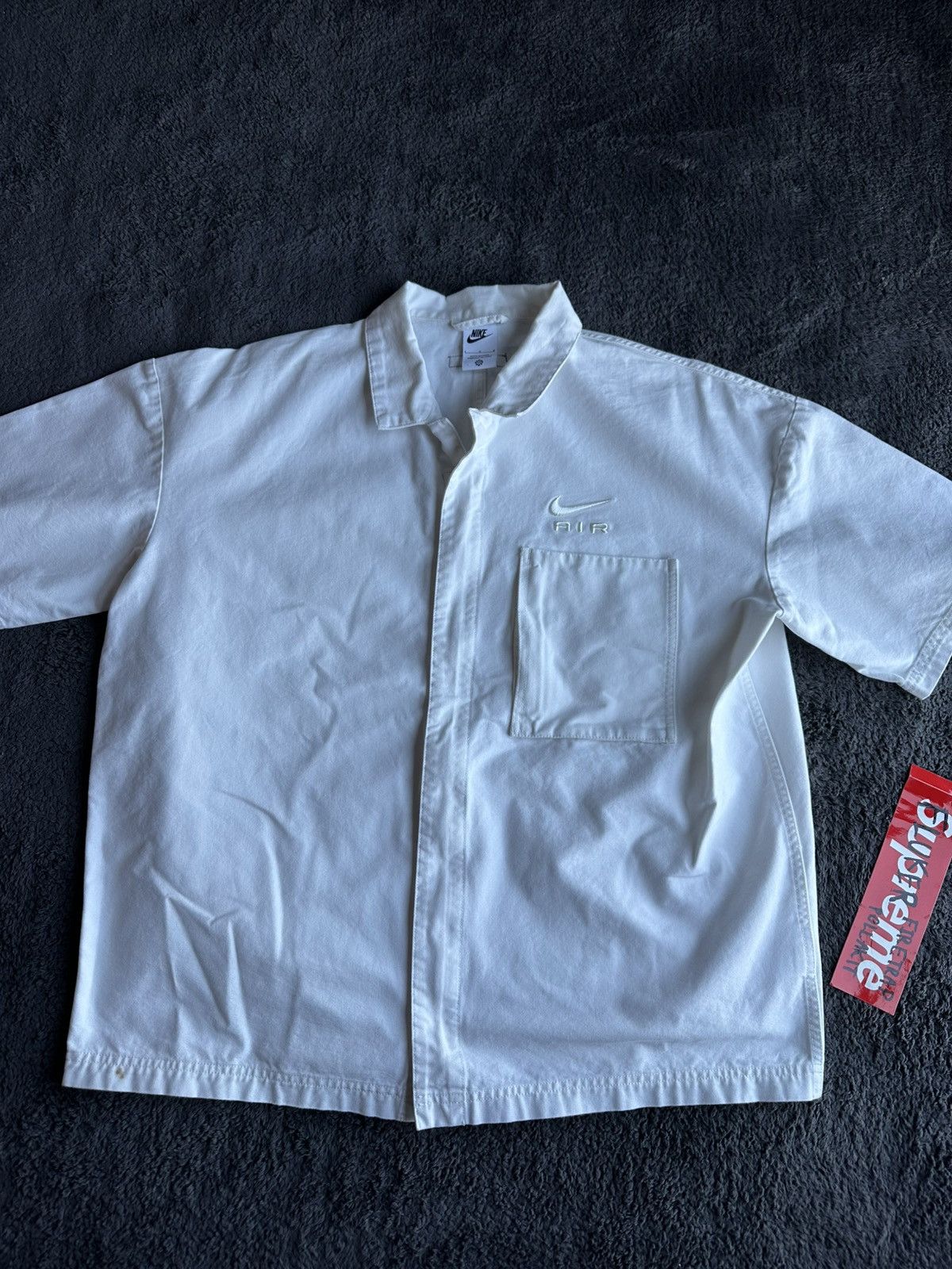 Nike Bundle: Nike Sportswear Air Over-Shirt Top & Cargo Pants Size US 33 - 5 Thumbnail