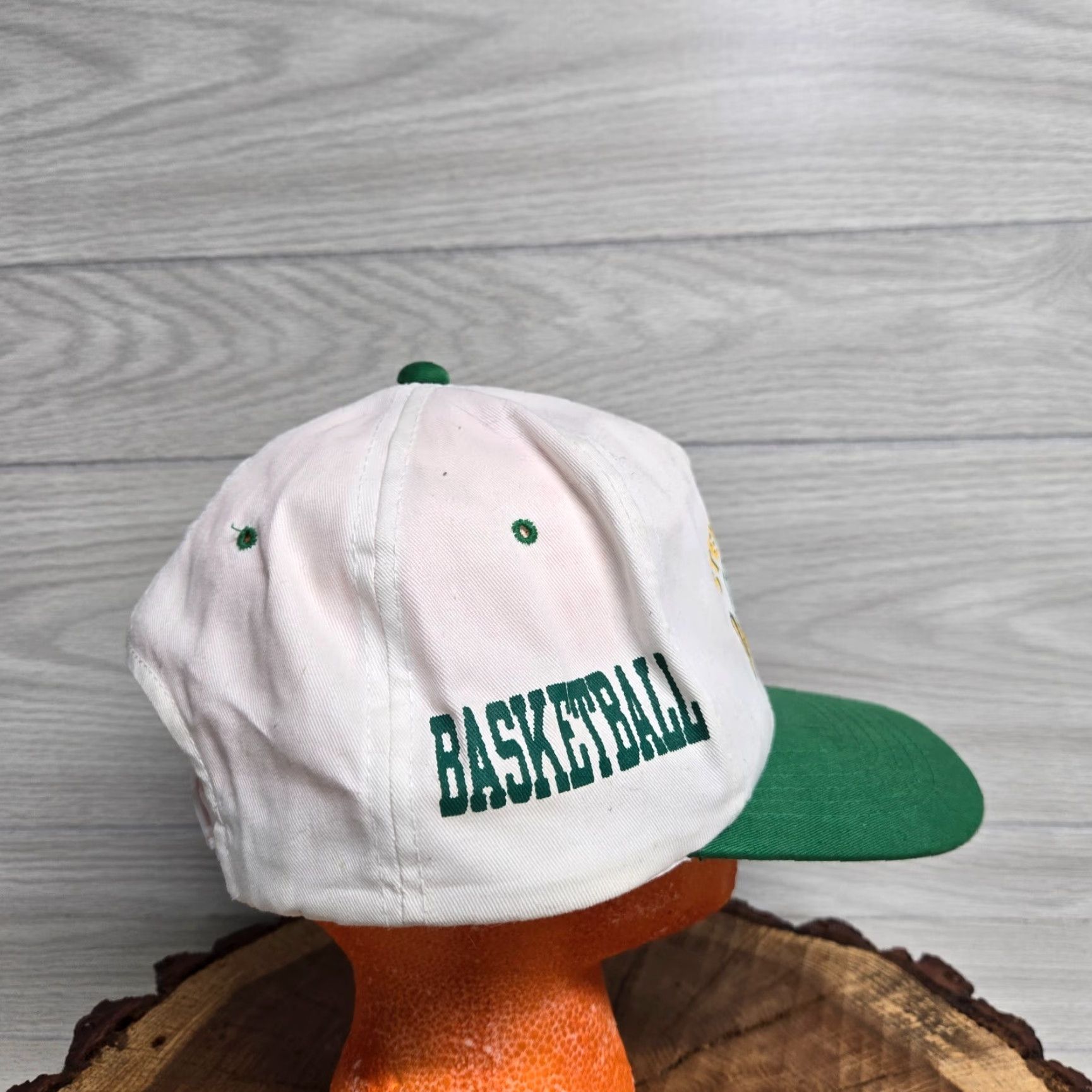 Vintage VINTAGE Hat White Adult Snapback Size ONE SIZE - 3 Thumbnail
