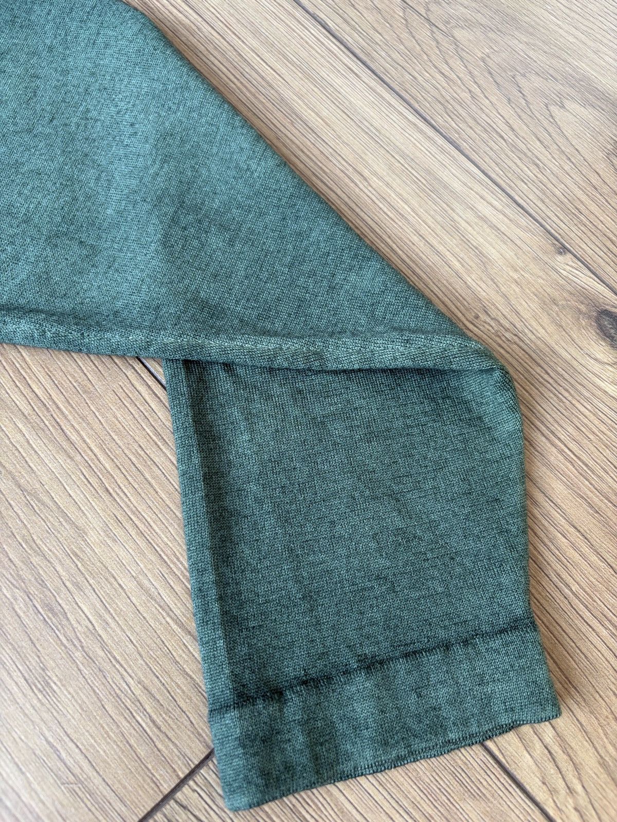 Crossley Crossley Gradient Green Wool Sweater Size US L / EU 52-54 / 3 - 11 Thumbnail