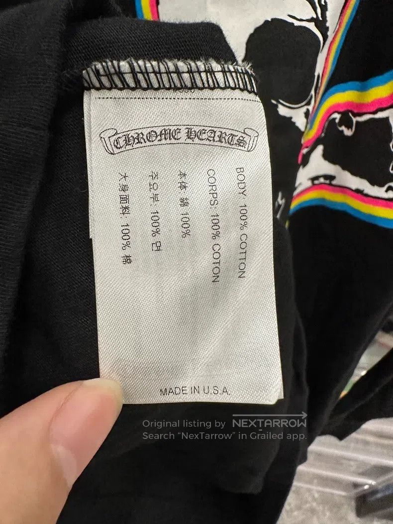 Chrome Hearts CHROME HEARTS Size M Color Foti black long sleeve Size US M / EU 48-50 / 2 - 4 Thumbnail
