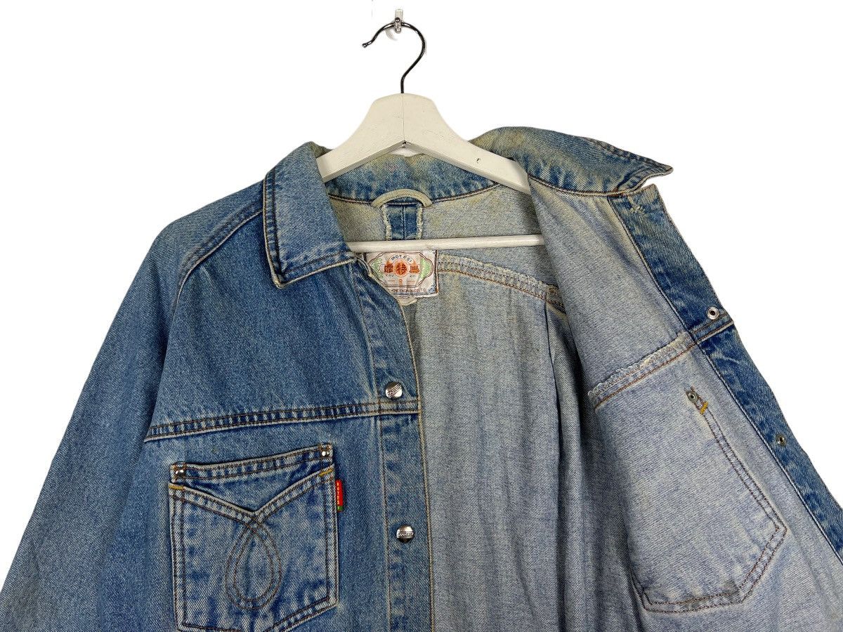 Japanese Brand 🔥 VINTAGE MOTESI DENIM CROP JACKET Size US M / EU 48-50 / 2 - 10 Thumbnail