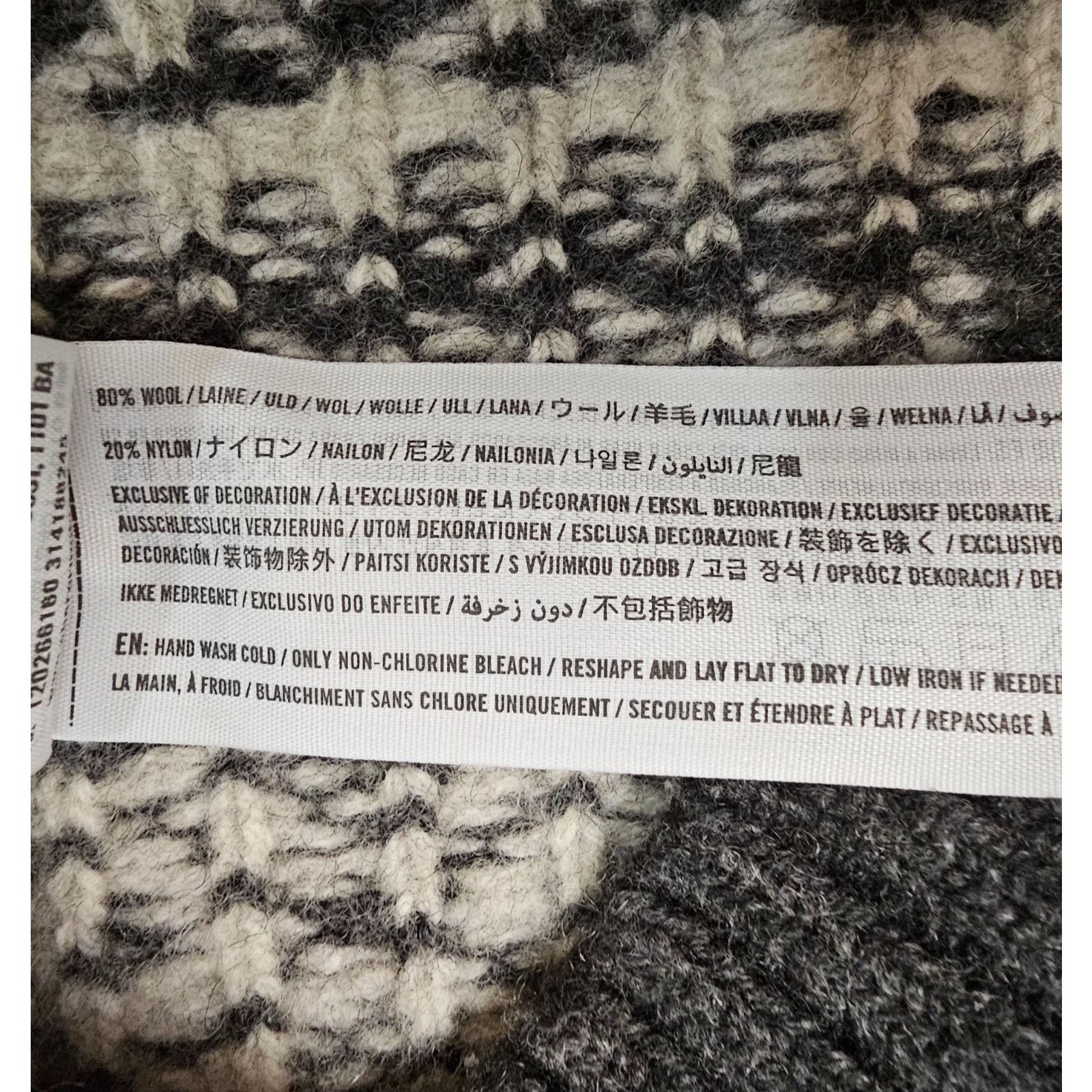 Abercrombie & Fitch Abercrombie & Fitch Vint Wool Heavy Chunky Cardigan Fair Isl Size US M / EU 48-50 / 2 - 8 Thumbnail