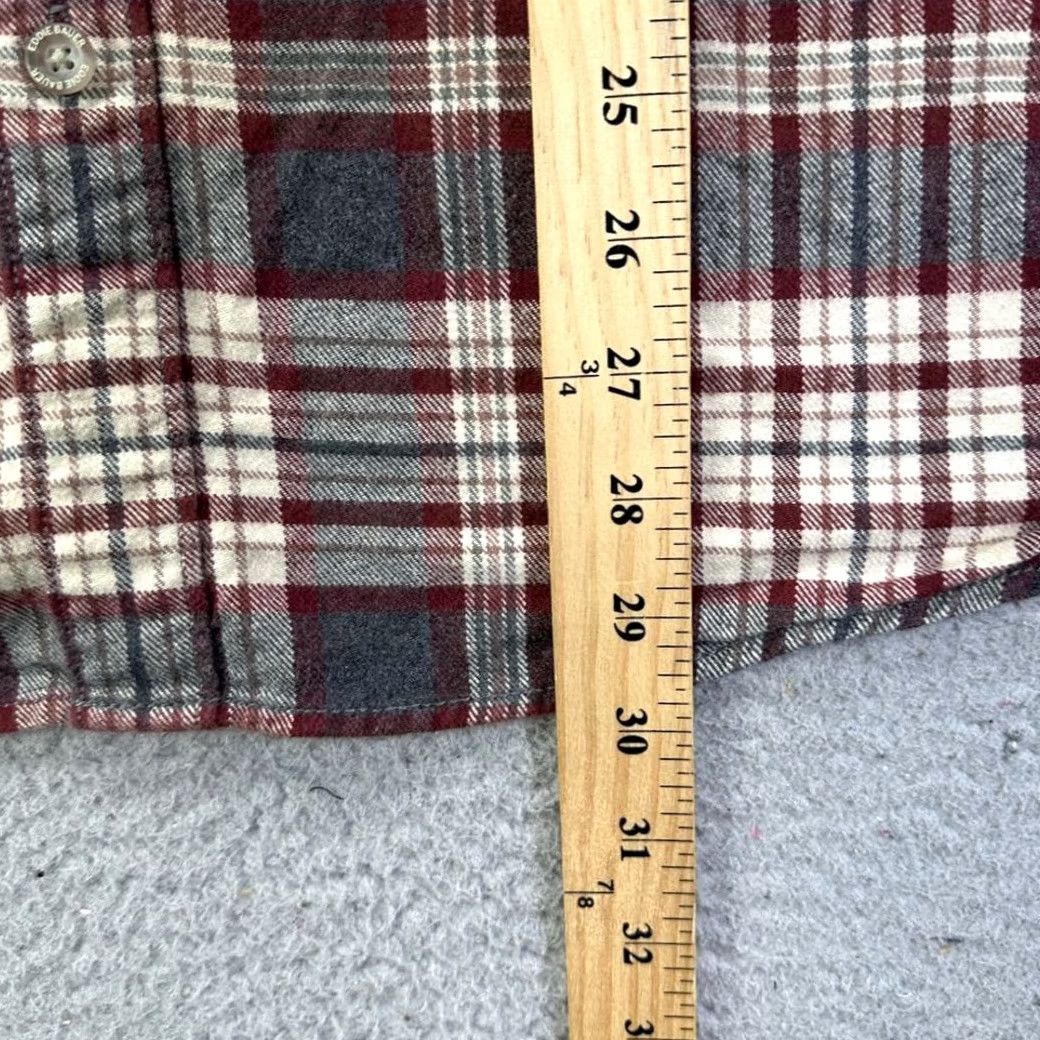 Eddie Bauer VINTAGE Eddie Bauer Button Down Shirt Men XL Black Plaid Classic Long Sleeve Pocket Size US XL / EU 56 / 4 - 7 Thumbnail