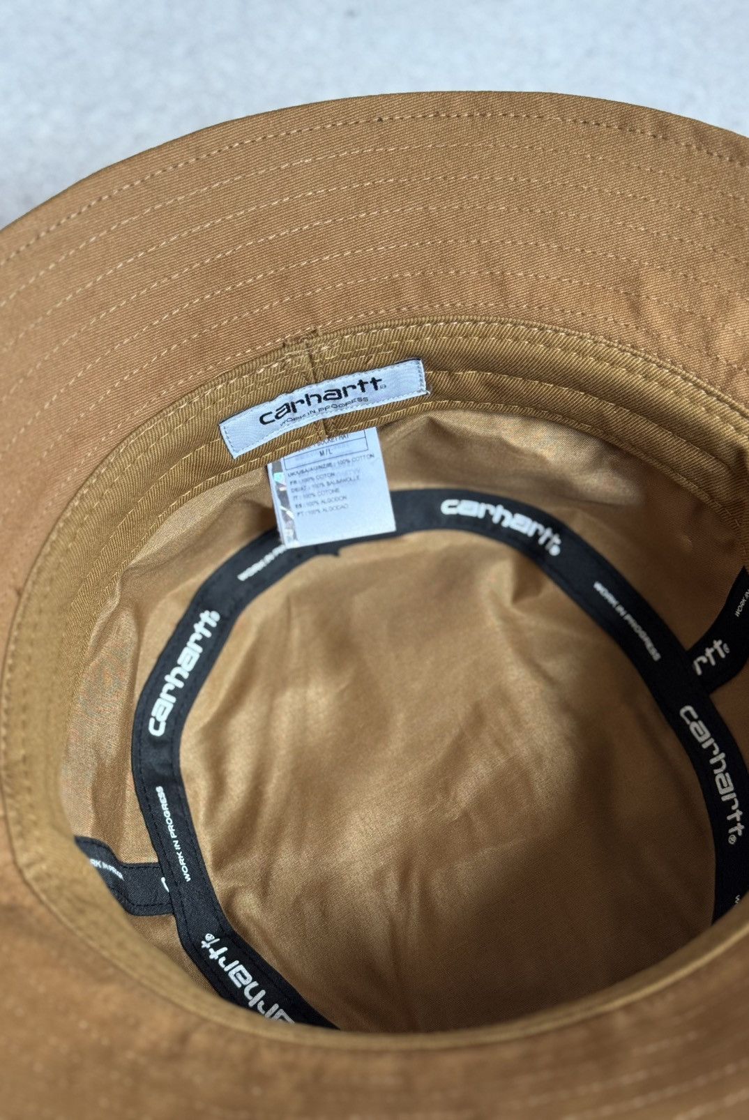 Carhartt Carhartt Script Bucket Hat Unisex M/L Size ONE SIZE - 6 Thumbnail