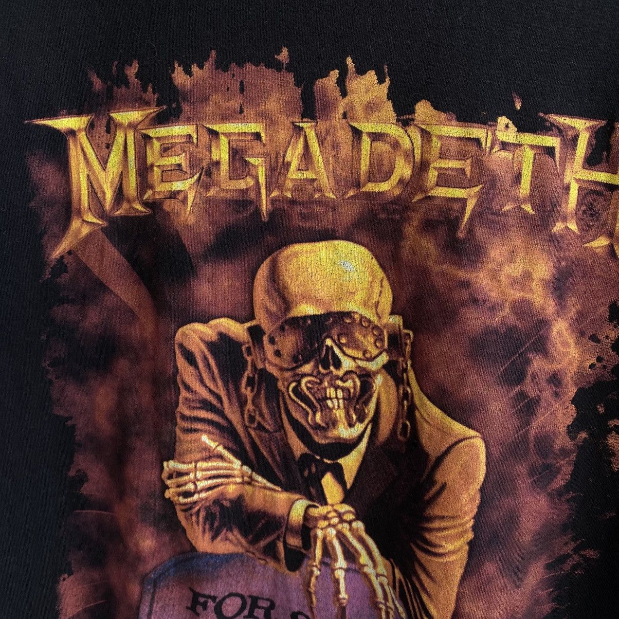 Band Tees Vintage Megadeth Big Graphic Logo Rock Band 00’s tee Size US M / EU 48-50 / 2 - 3 Thumbnail