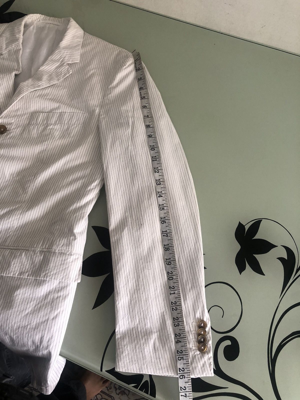 Jil Sander Jil Sander Marisa s Stripe Single Breasted Blazer Size US M / EU 48-50 / 2 - 24 Thumbnail