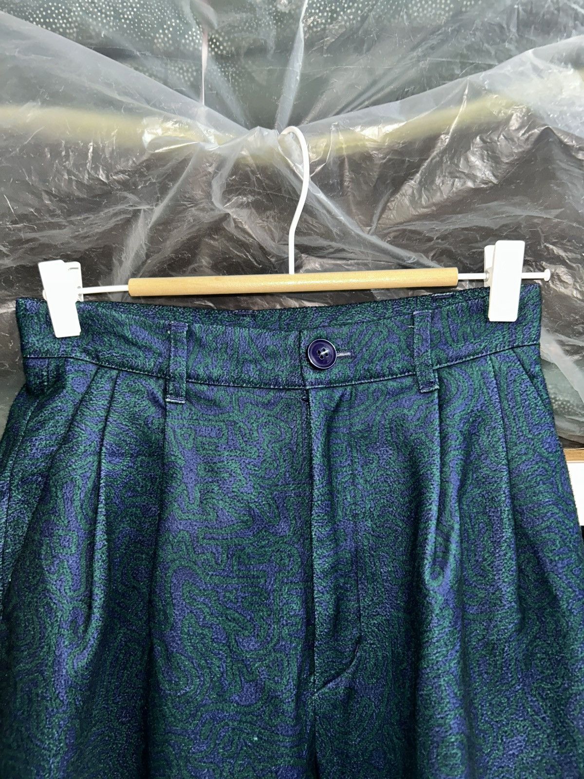 Keith Haring × Vintage Meets Sly Fullprint Wool Pants Size 26" / US 2 / IT 38 - 9 Thumbnail