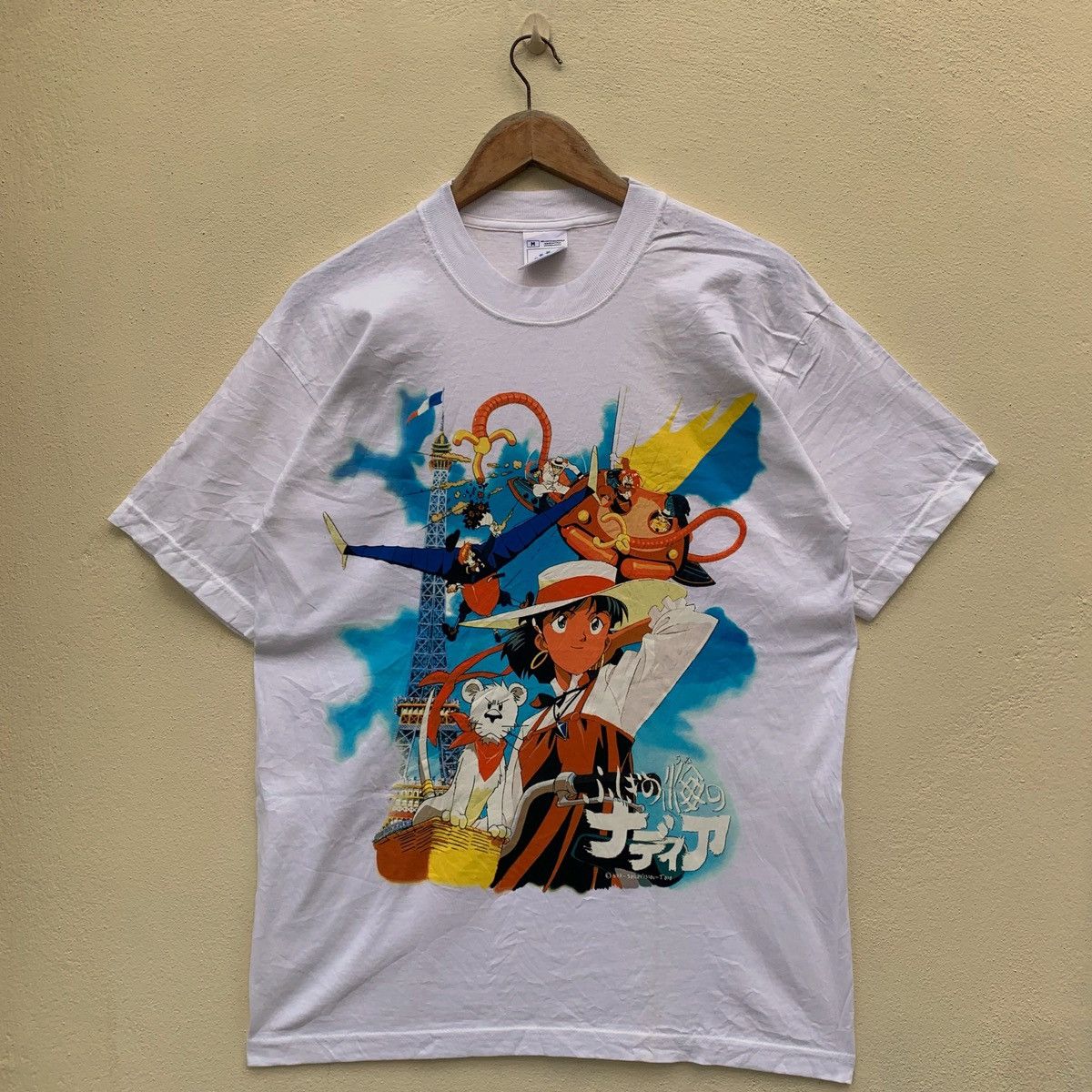 Anime × Vintage Crazy Rare NADIA SECRET OF BLUE WATER VINTAGE ANIME 1990s Size US L / EU 52-54 / 3 - 1 Thumbnail