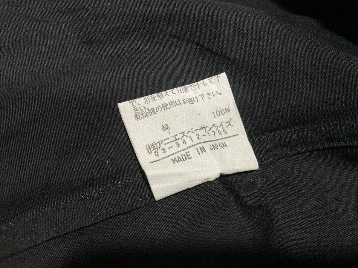 Designer × Japanese Brand × agnes b. 🔥Rare Vintage Agnes B Black Shirt Button Ups Long Sleeve Size US M / EU 48-50 / 2 - 7 Thumbnail