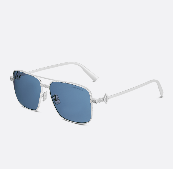 Dior o1w1db10625 Size : OS / CD Diamond Sunglasses in Blue/Silver Size ONE SIZE - 3 Thumbnail