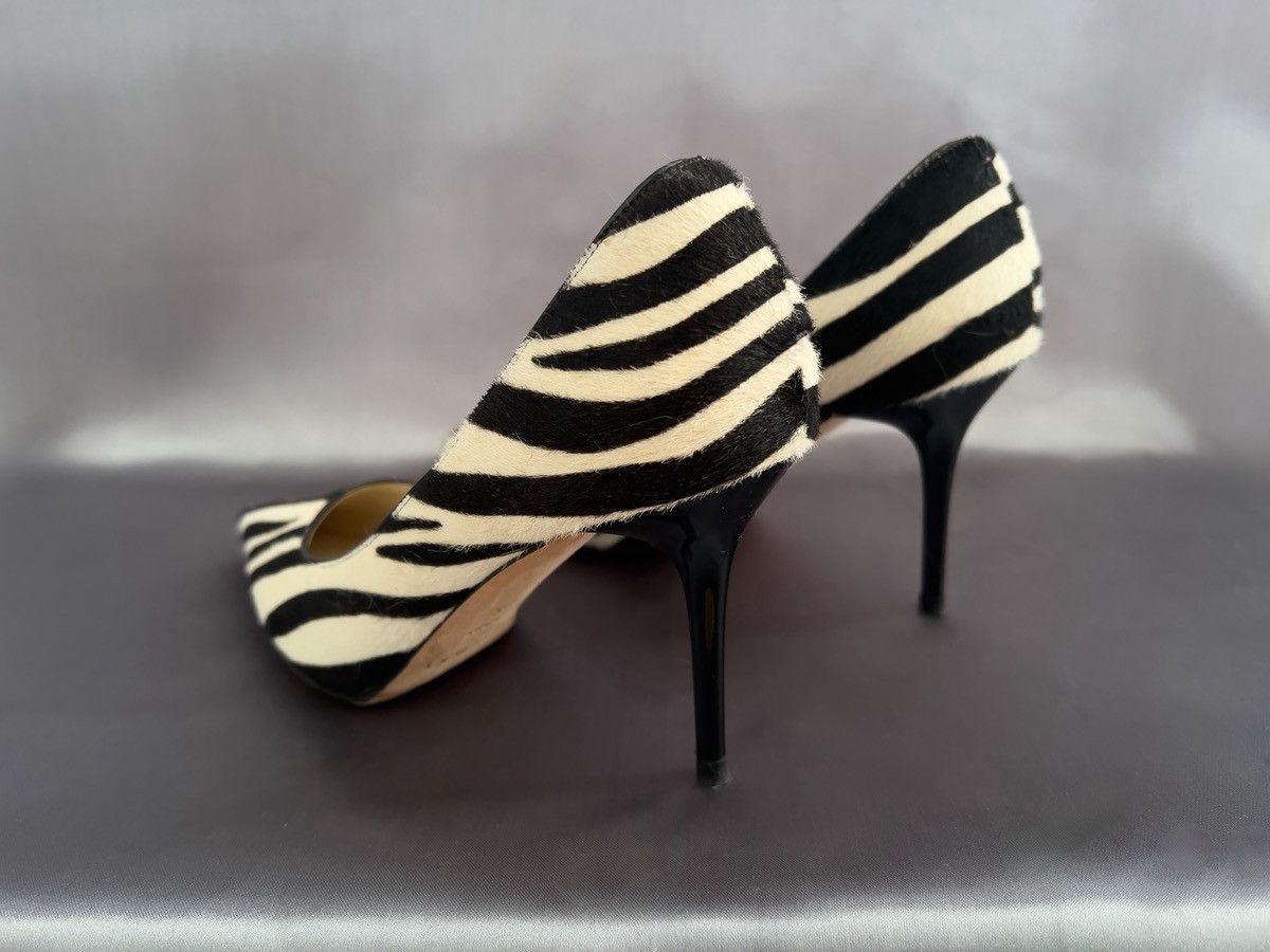 Jimmy Choo Jimmy choo zebra high heels Size US 8 / IT 38 - 6 Thumbnail