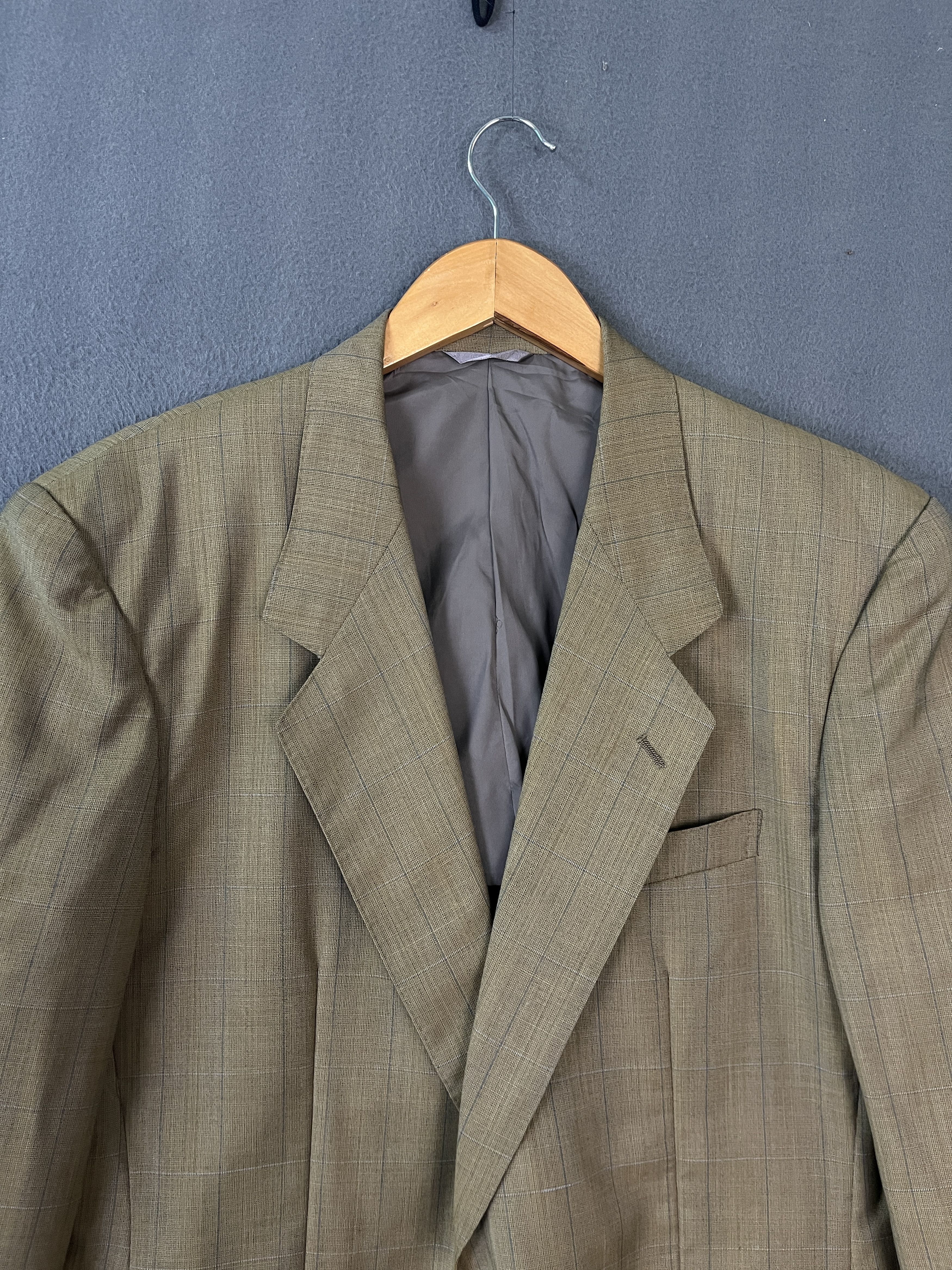 Balenciaga Balenciaga Paris Plaid Blazer Made in Japan Size 42R - 3 Thumbnail