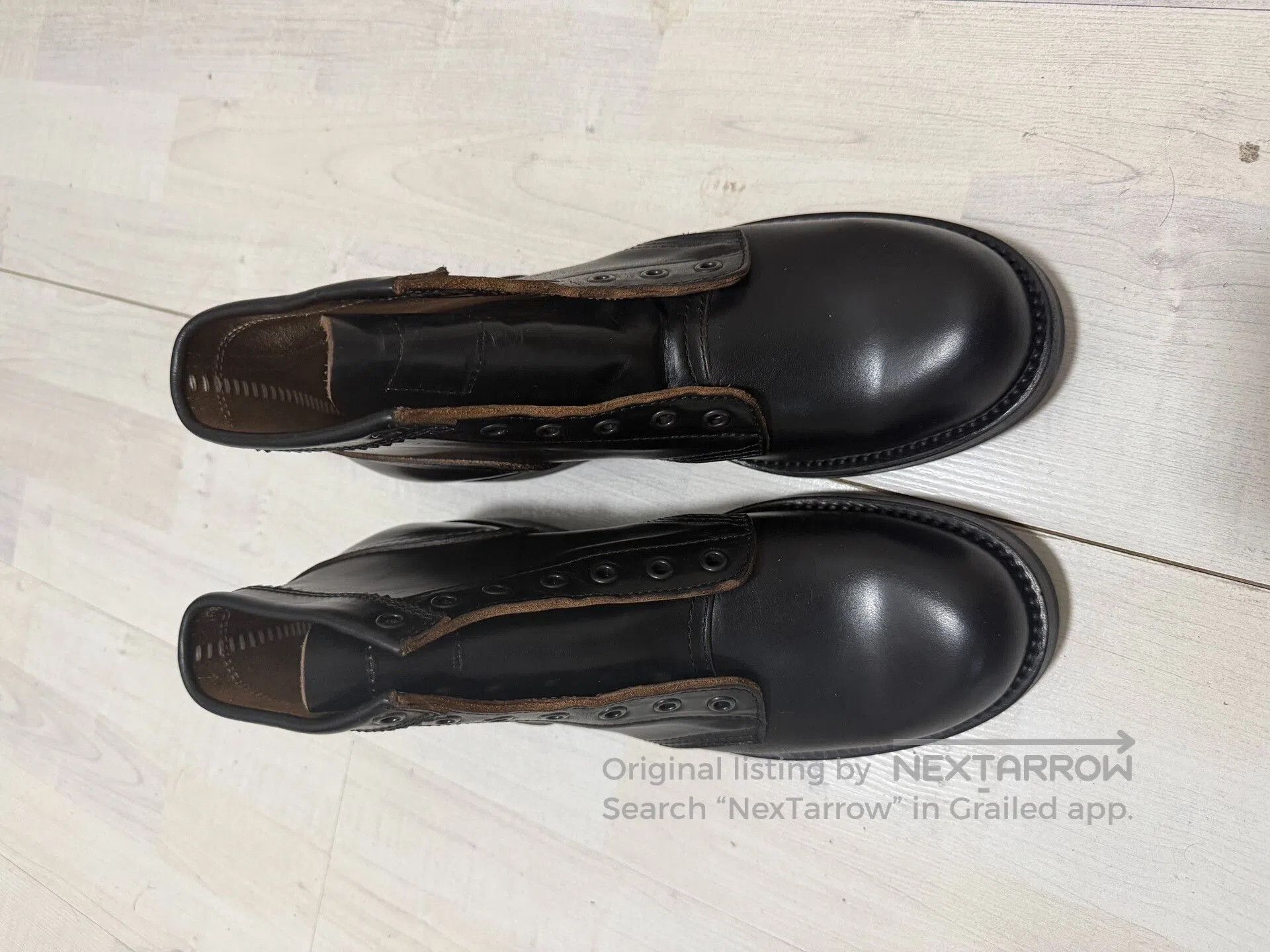 Vintage GRE A02 Goodyear Horween CXL Work Boots. Size US 8 / EU 41 - 2 Thumbnail